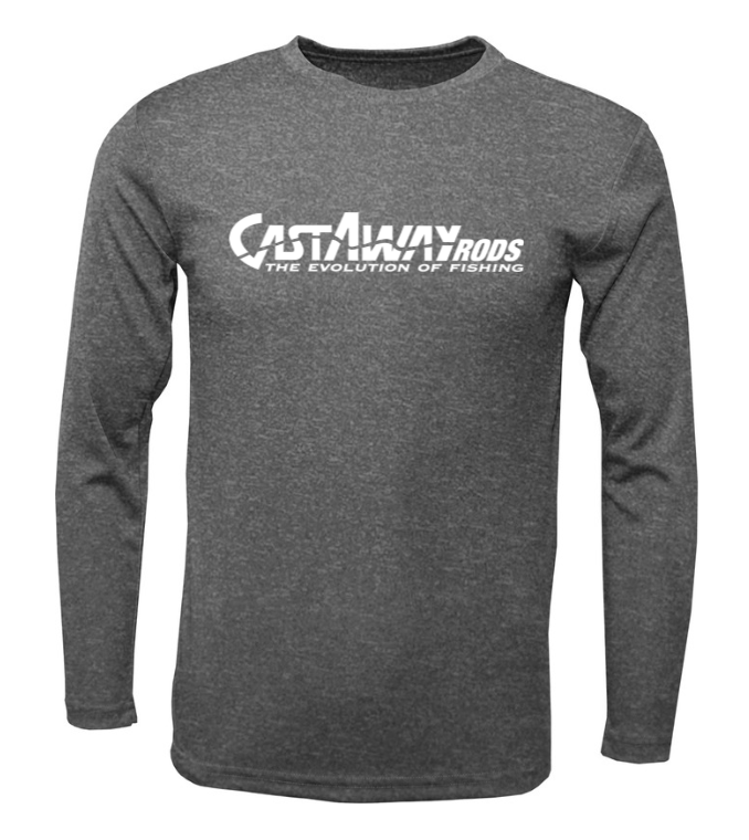 Xtreme Tek Men's Long Sleeve Performance Shirt - Moisture Wicking, UV Protection & Breathable Workout Top for Running, Hiking & Outdoor Activities