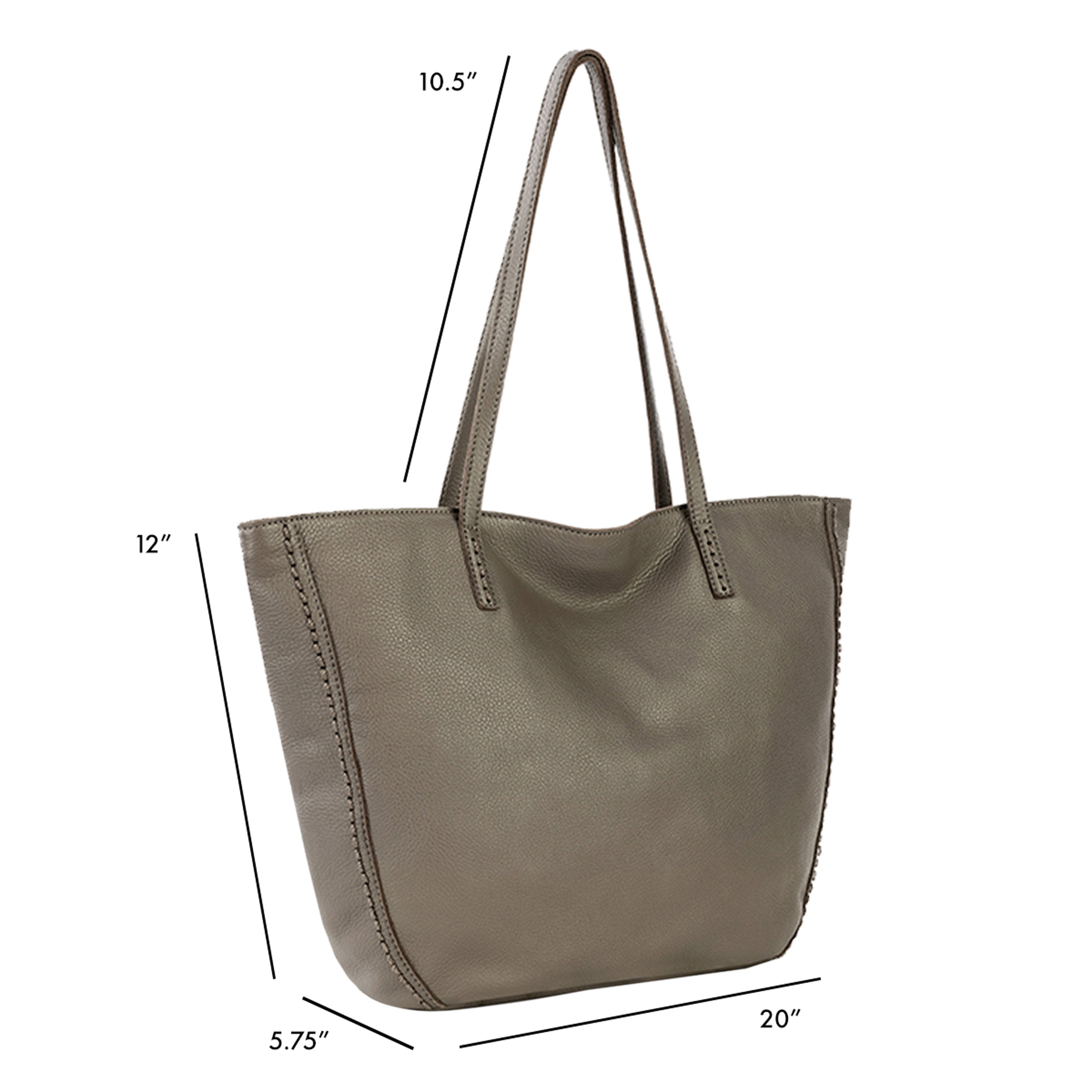 Faye Large Tote Bag for Women - Spacious Canvas Tote with Leather Handles - Perfect for Work, Travel & Shopping | Stylish & Durable Everyday Carryall