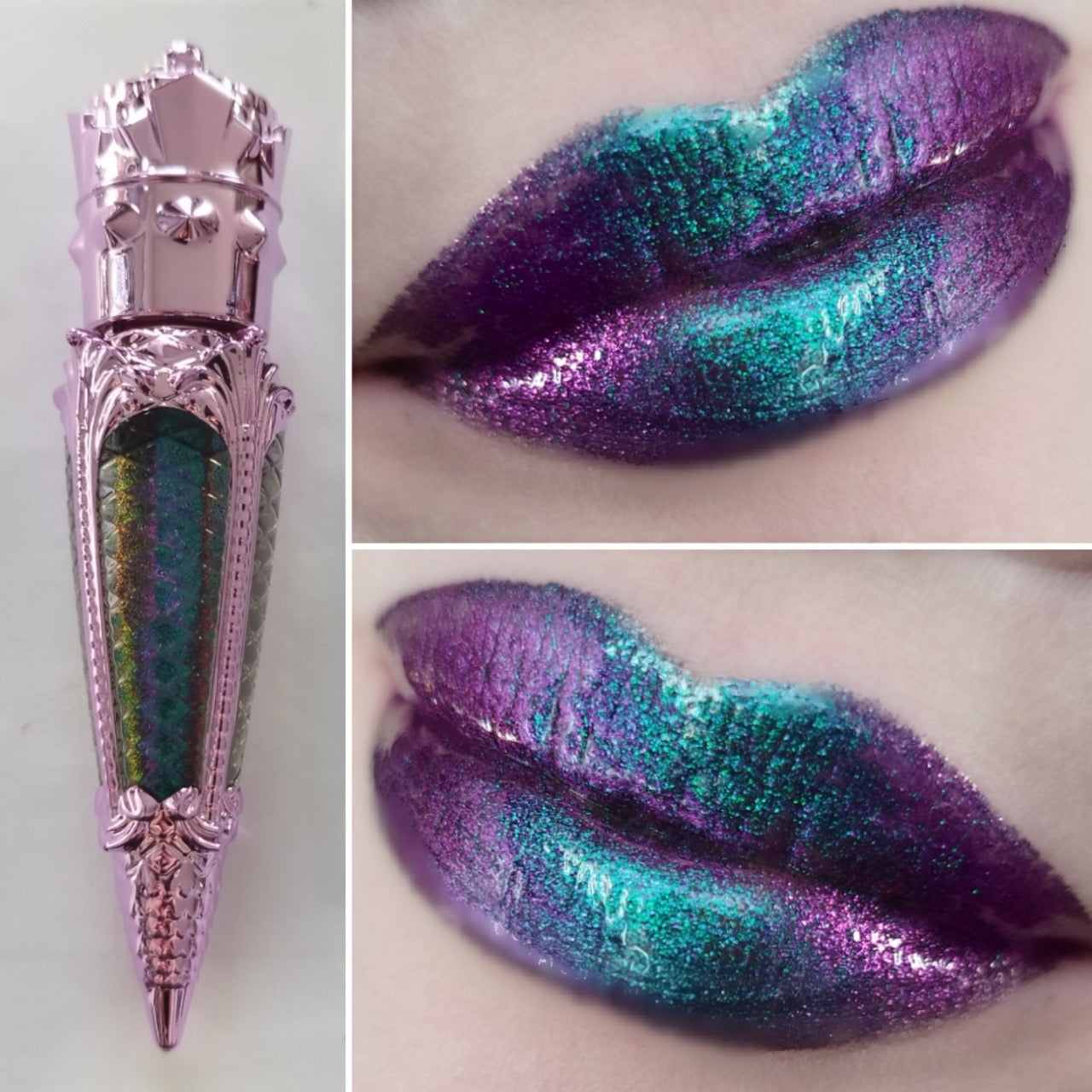 Bluebell Poisonous Lip Drip Gloss - Long Lasting Hydrating Lip Gloss for Women, Perfect for Night Out, Cosplay, and Halloween Makeup Looks