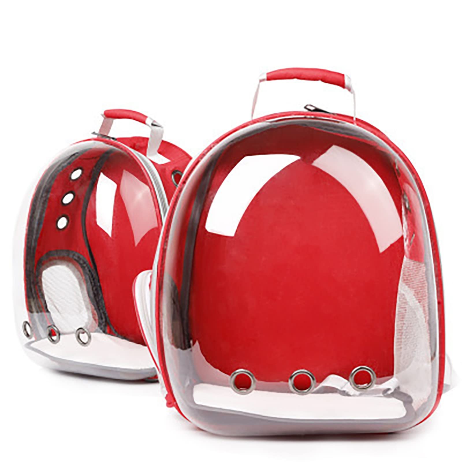 LETIAN Pet Carrier Backpack - Airline Approved Transparent Bubble Backpack for Small Cats & Dogs | Ventilated Travel Carrier for Puppies & Kittens | Perfect for Air Travel, Hiking, Shopping & Outdoor Adventures