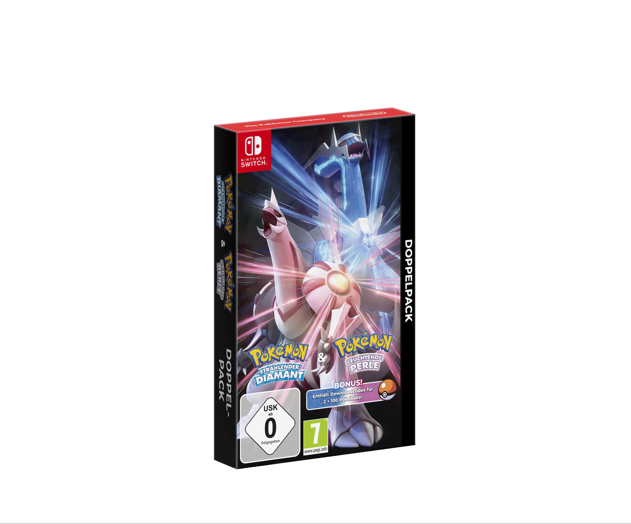 Pokémon Brilliant Diamond and Pokémon Shining Pearl Double Pack - Nintendo Switch Game Bundle | Adventure RPG for Kids & Adults, Perfect for Family Game Nights & Travel Entertainment