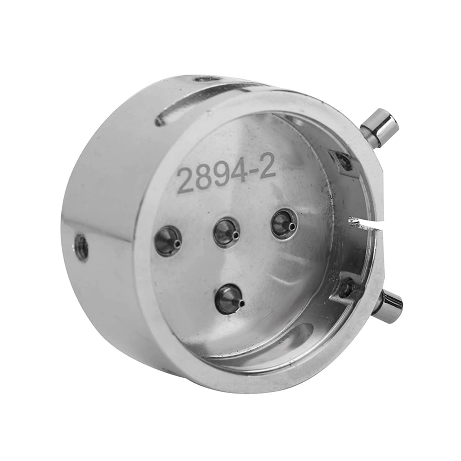 Steel Watch Movement Holder for 2894-2 - Watch Repair Tool Kit (Silver) - Perfect for Watchmakers & DIY Repair
