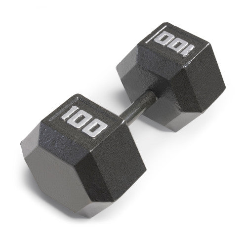 Marcy 100lb Hex Dumbbell Set - Premium Cast Iron Weight for Strength Training | Home Gym Equipment for Men & Women | Perfect for Weightlifting, CrossFit, and Muscle Building Workouts