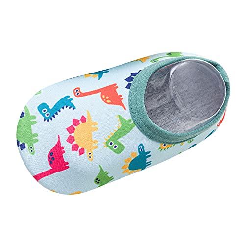 Kelon Toddler Water Shoes for Boys & Girls - Non-Slip Baby Aqua Socks, Barefoot Swim Shoes with Cartoon Designs - Perfect for Beach, Pool, and Water Play