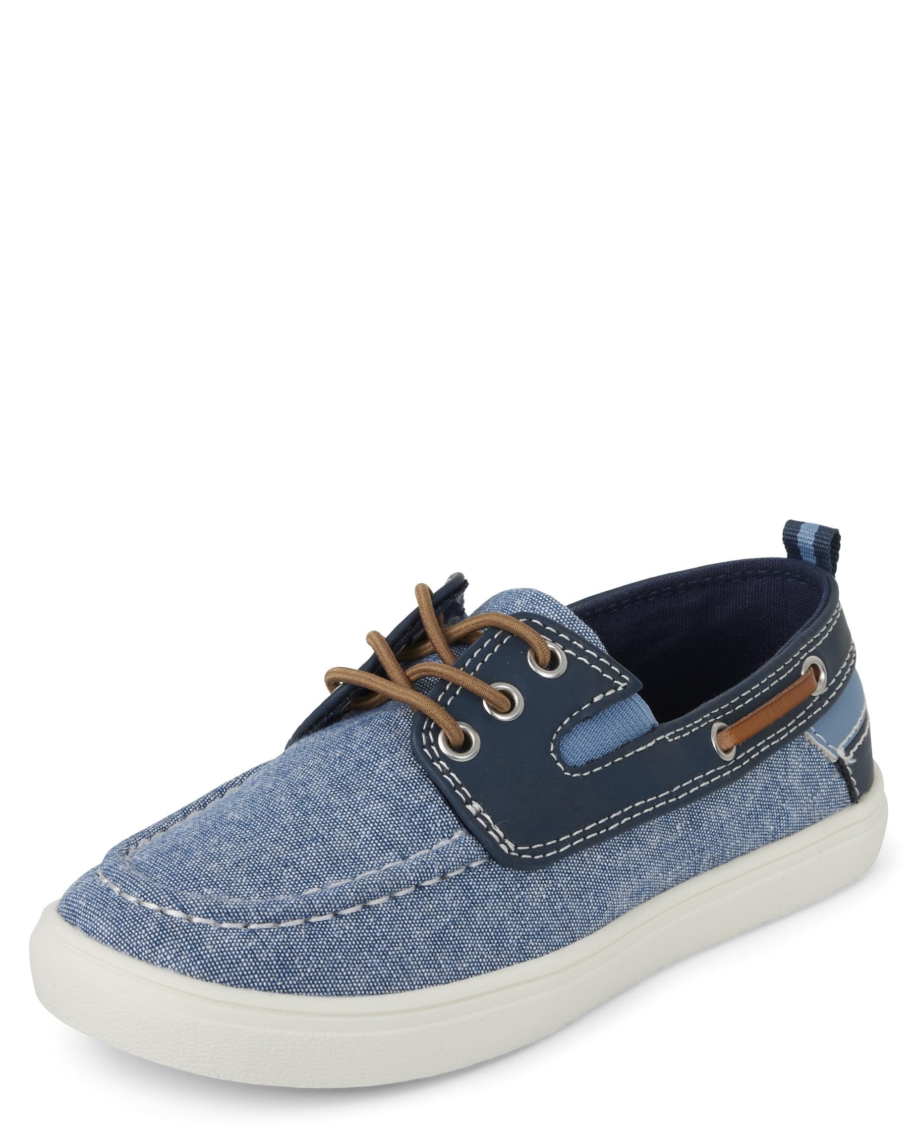 The Children's Place Boys' Slip-On Boat Shoes for Kids - Comfortable Casual Loafers for School, Play & Summer Outings
