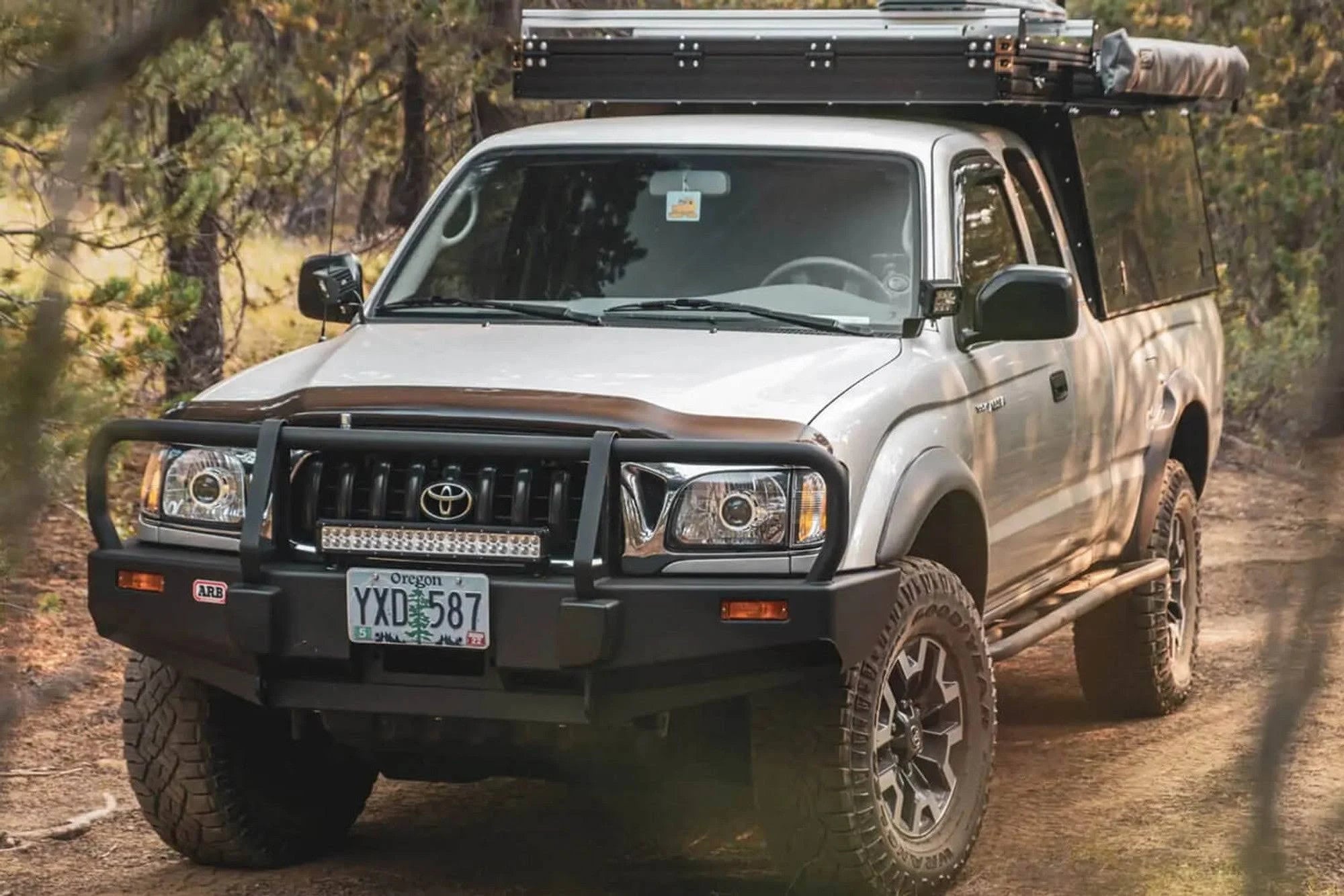 ARB Deluxe Front Bumper for 1995-2004 Toyota Tacoma - Heavy Duty Off-Road Protection for Adventure & Rock Crawling
