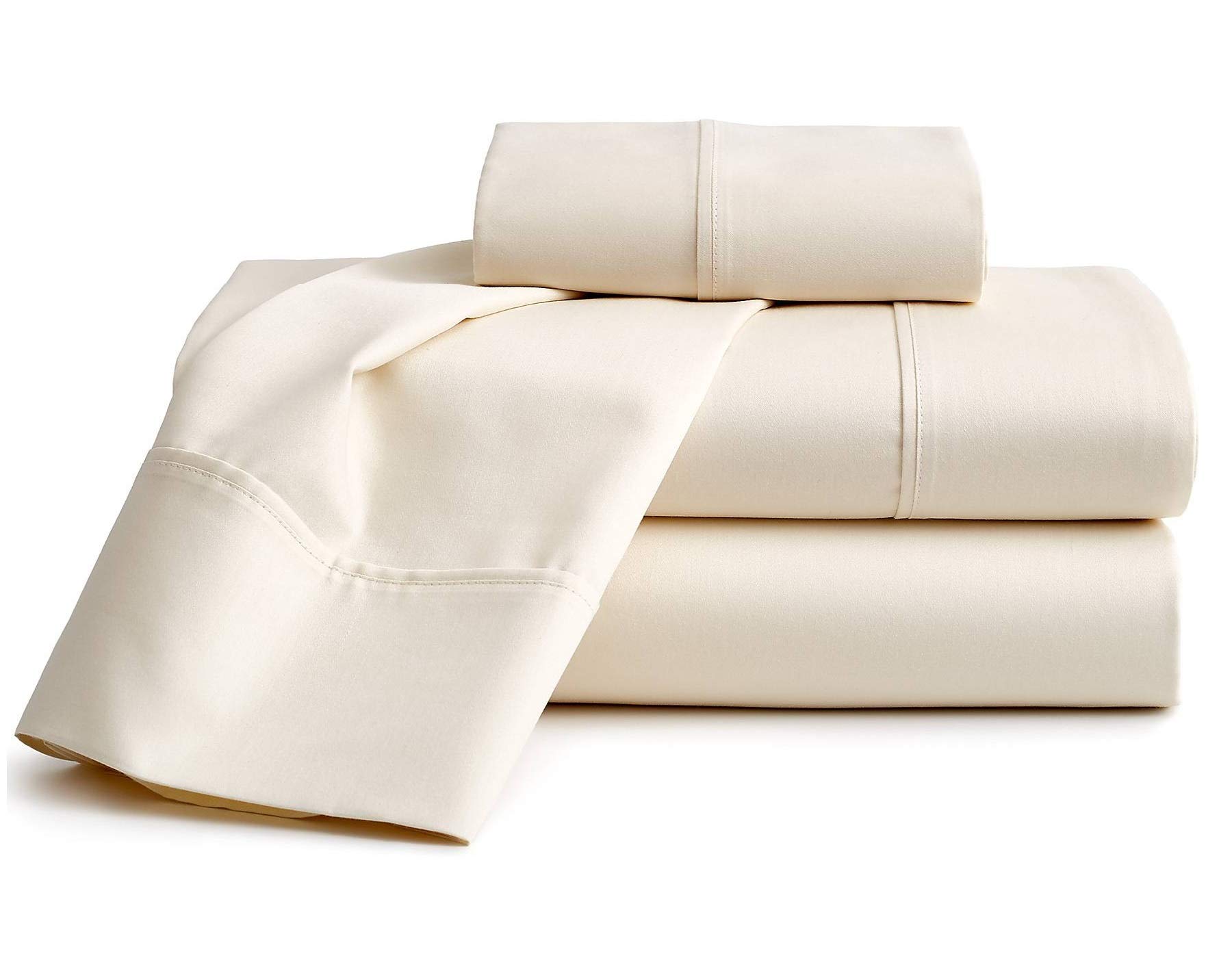 Premium 100% Organic Cotton Bed Sheet Set - 800 Thread Count Sateen Weave - Deep Pocket 10