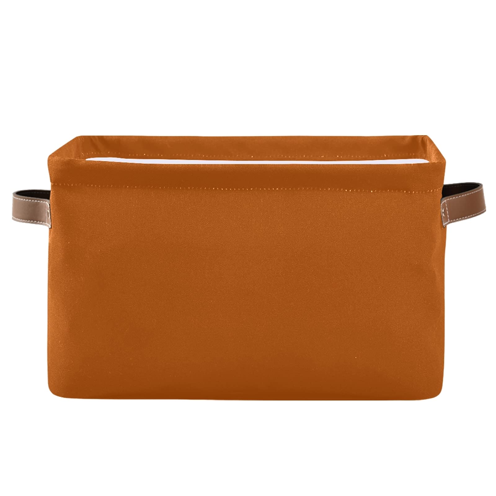The Rust Orange Storage Basket: A Story of Organization and Style