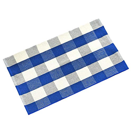 Blue and White Plaid