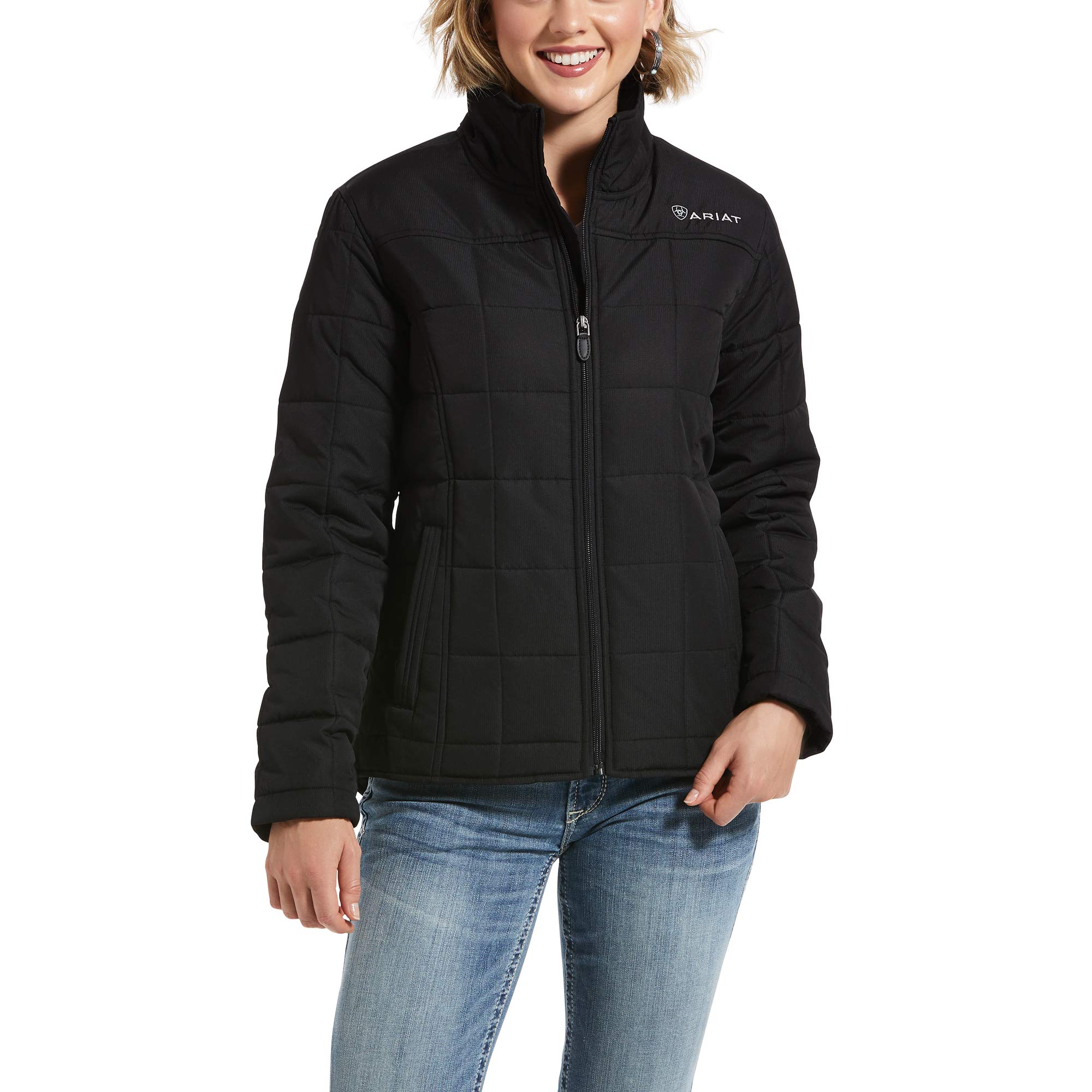 ARIAT Women's Crius Insulated Winter Jacket - Waterproof Windproof Outdoor Coat for Hiking, Riding & Cold Weather Activities