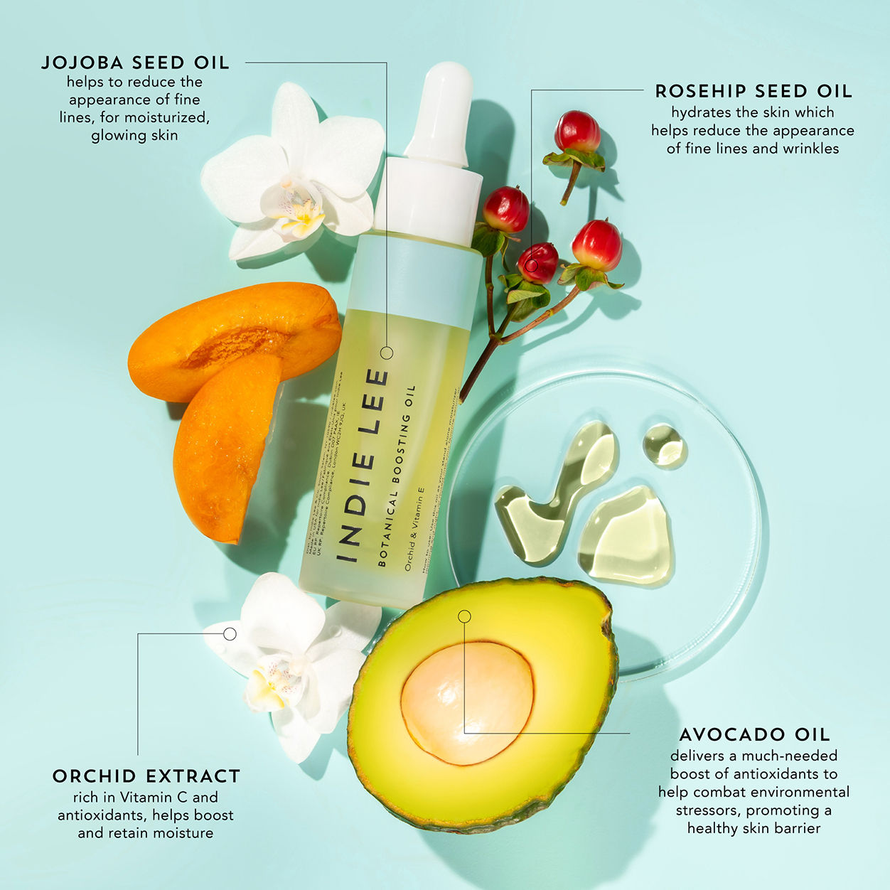Botanical Boosting Oil - Natural Hair Growth & Scalp Treatment for Thicker, Healthier Hair | Perfect for Daily Hair Care & Styling