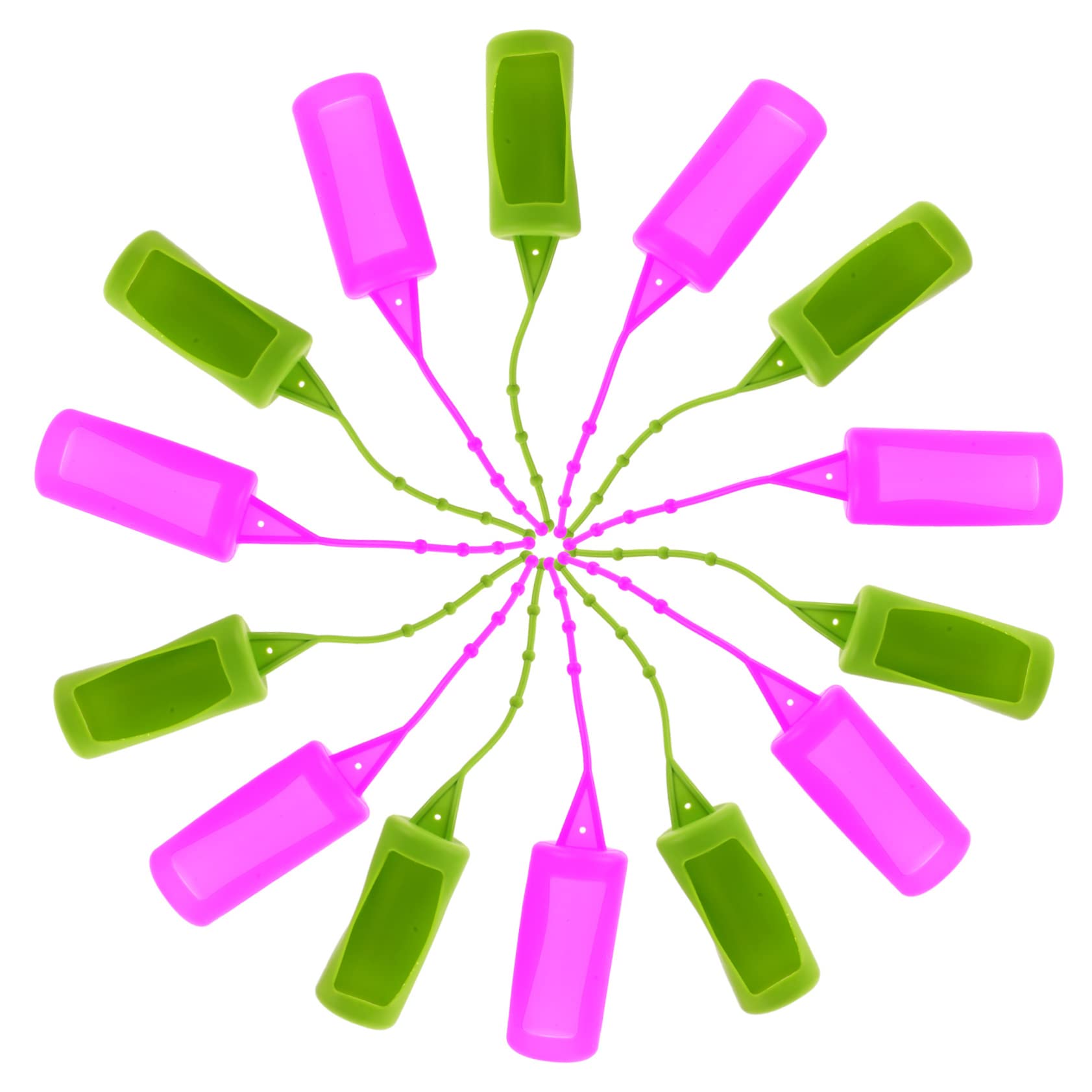 12Pcs Silicone Perfume Bottle Protector Sleeves with Hanging Rope - Travel-Friendly Fragrance Case Cover for Women's Perfumes (Great for Gifts, Travel, Home Storage & Cosmetic Organization)