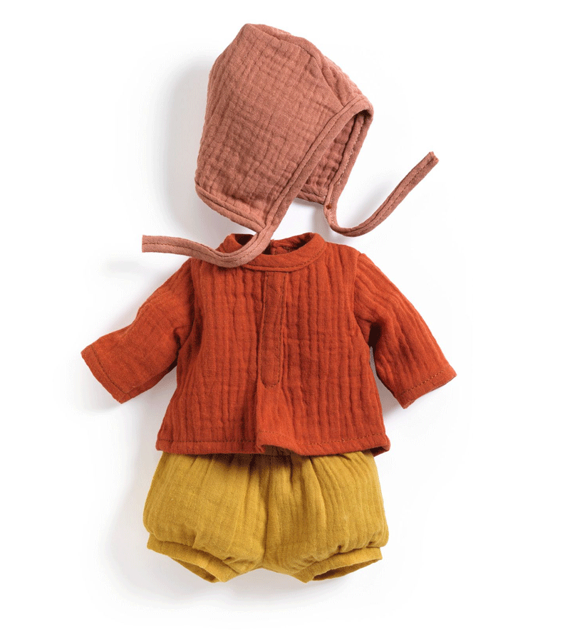 Djeco Mandarine POMEA Fashion Doll Clothes Set - Stylish Outfits for 12