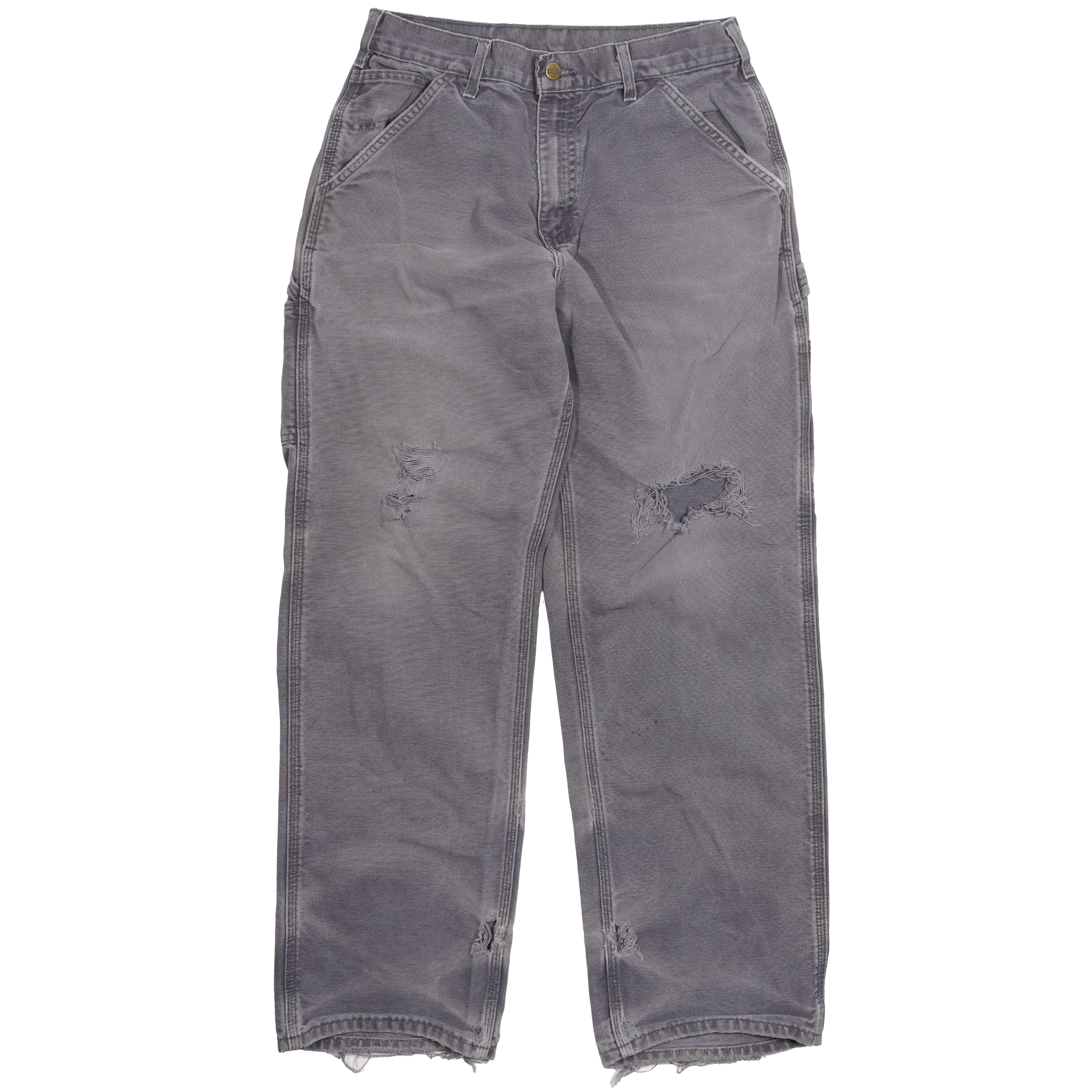 Vintage 1990s Carhartt Work Pants for Men - Durable Heavy Duty Work Trousers for Construction, Carpentry & Outdoor Activities