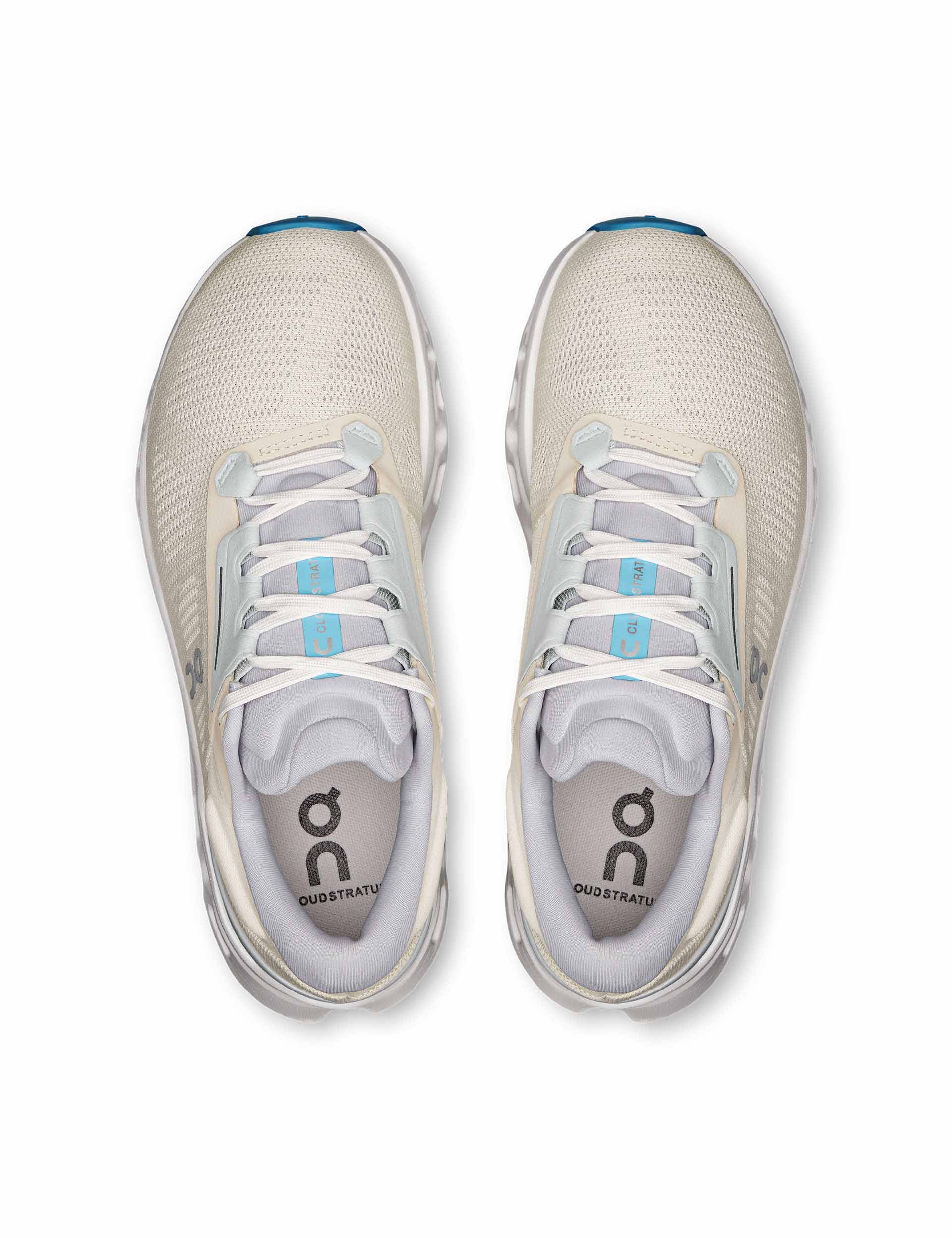 ASICS Cloudstratus 3 Running Shoes - Cream/Arctic - Premium Cushioned Sneakers for Men & Women | Ideal for Long-Distance Running, Jogging & Gym Workouts