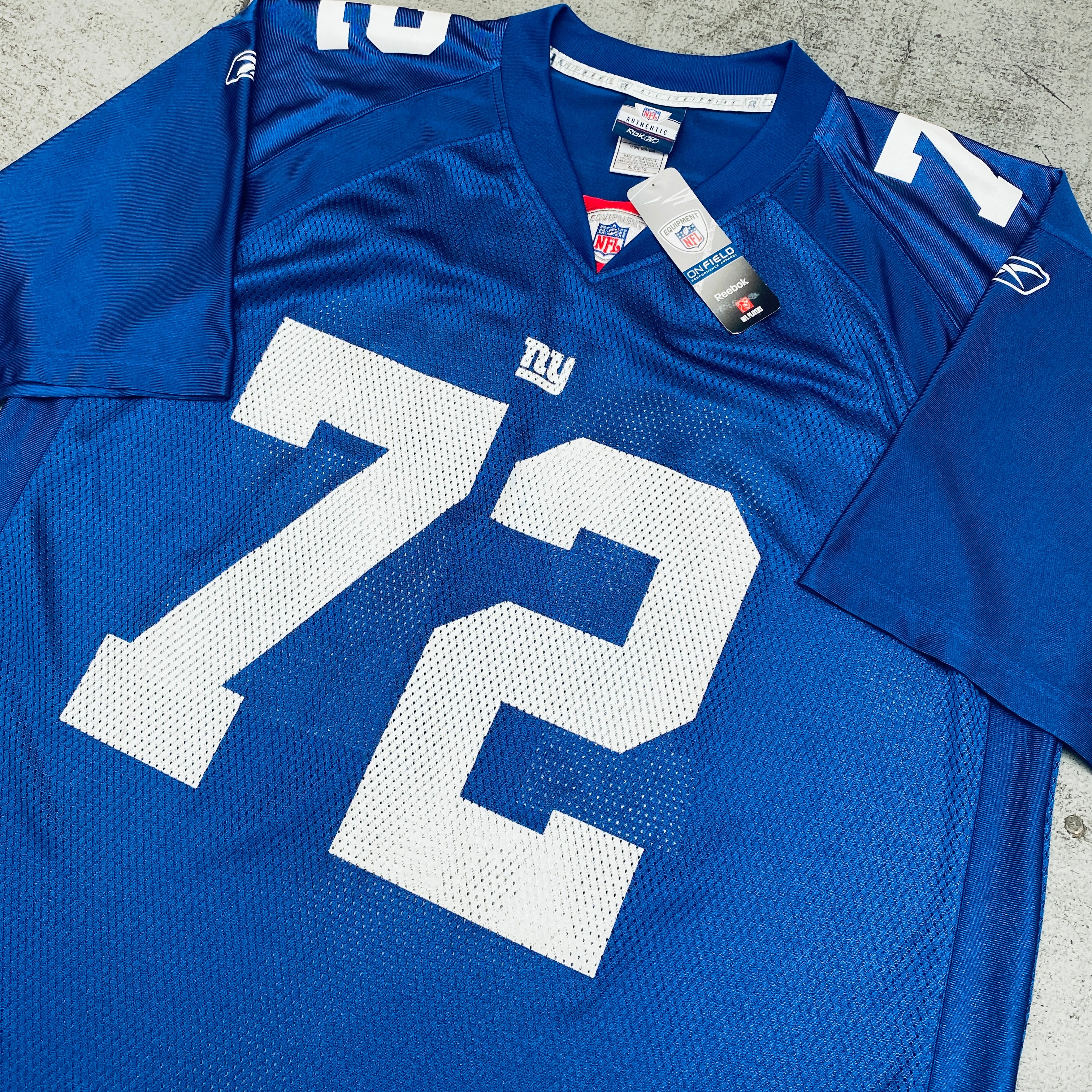 Authentic New York Giants Osi Umenyiora 2007/08 Signed Jersey (XL) - BNWT - Perfect for NFL Memorabilia Collectors & Giants Fans