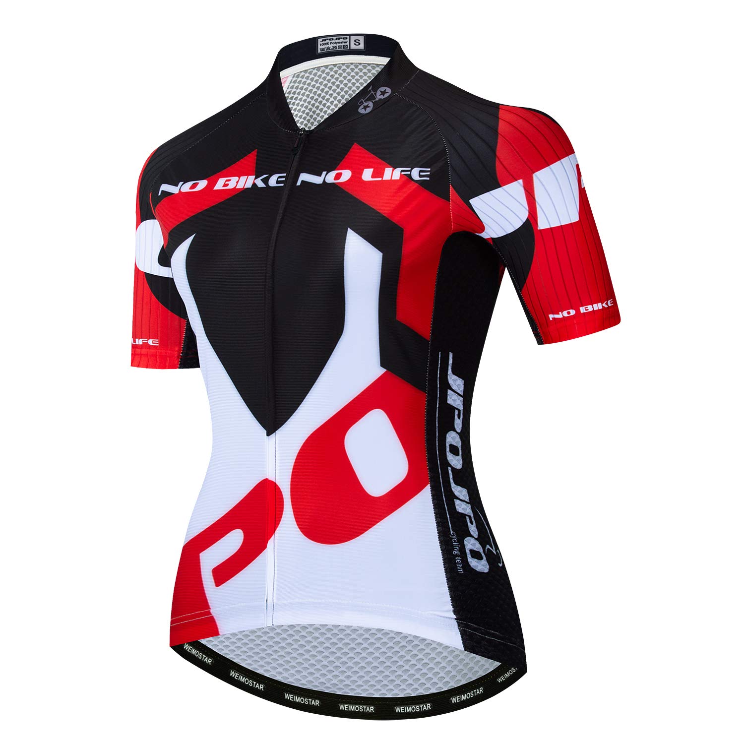 Weimostar Women's Cycling Jersey - Breathable Short Sleeve Bike Shirt for Road & Mountain Biking - Moisture Wicking Athletic Top for Cycling, Spinning & Outdoor Sports