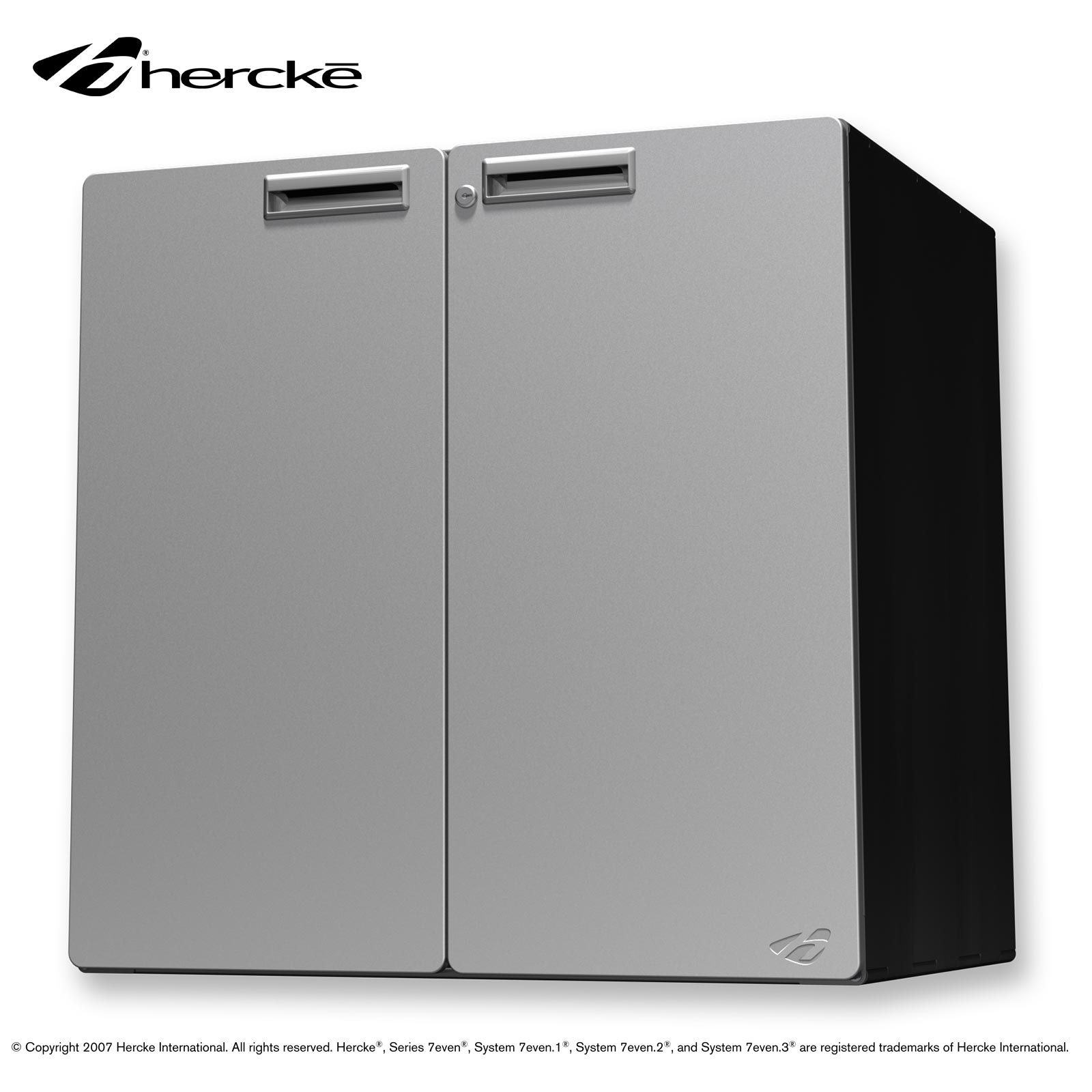 Hercke 30-Inch Wide Storage Cabinet with 4 Adjustable Shelves - LSC302430 - Perfect for Home Office, Garage, and Closet Organization