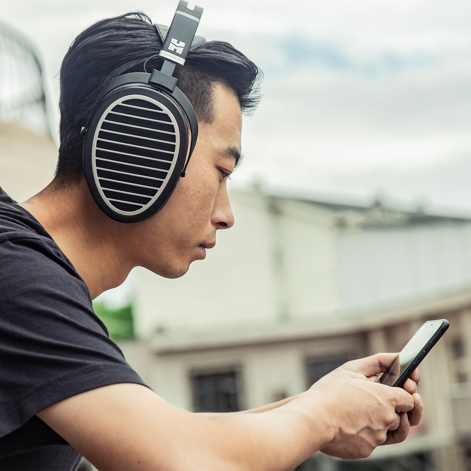 HIFIMAN ANANDA Wireless Bluetooth Planar Magnetic Headphones - Premium Audiophile Over-Ear Headset for Music, Gaming & Home Theater