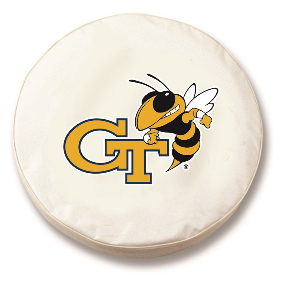 NCAA Georgia Tech Yellow Jackets Tire Cover - Waterproof & Durable Car Wheel Cover for Tailgating & College Football Games
