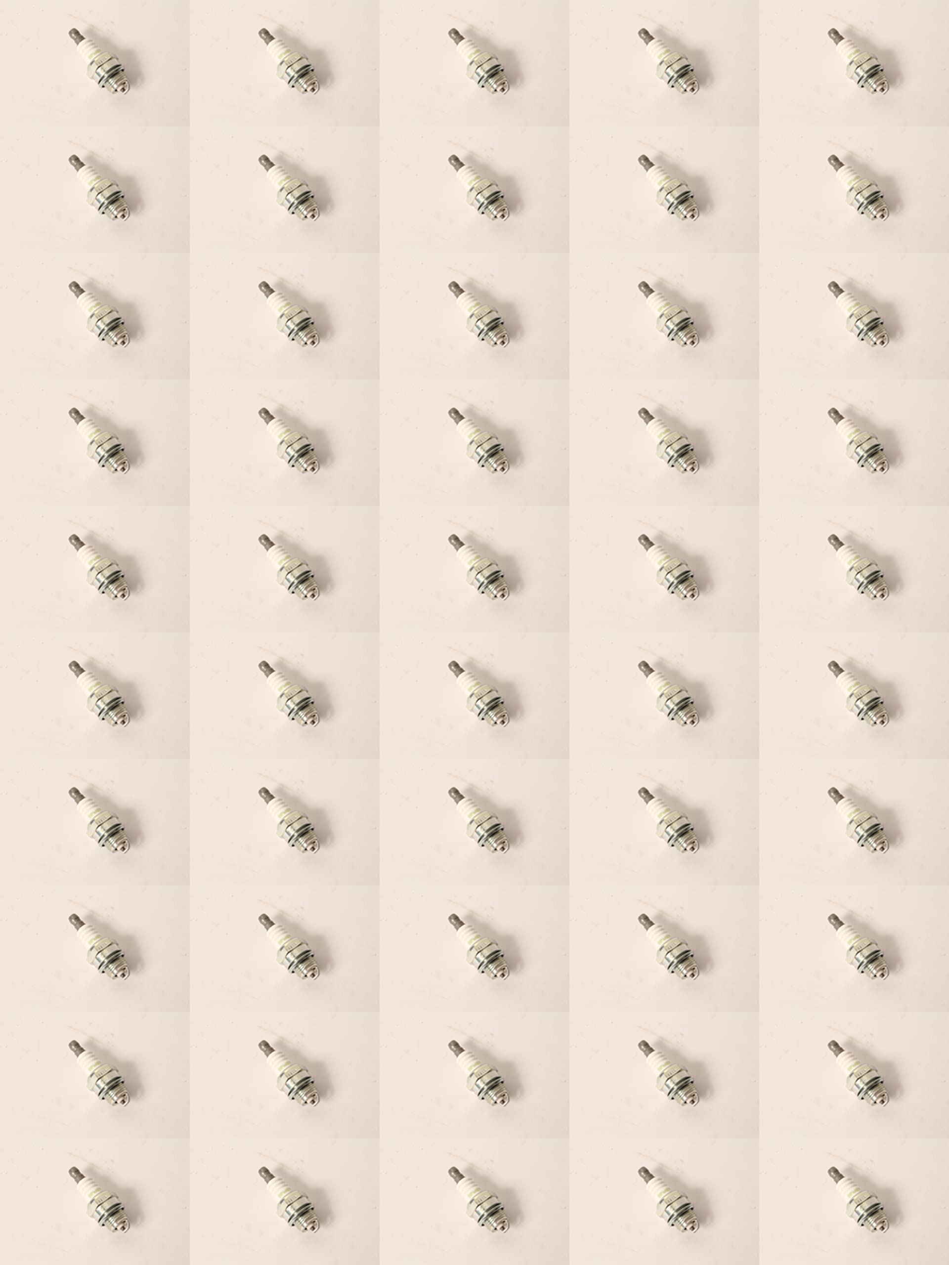 NGK BPM8Y 2057 5574 Spark Plug (50 Pack) - Compatible with Echo 15901019830 - High Performance Ignition for Lawn Mowers, Chainsaws & Outdoor Power Equipment