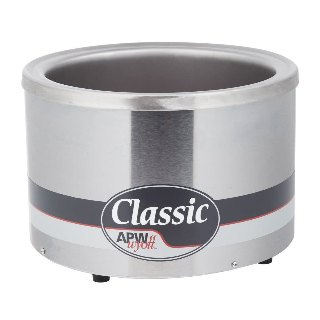 APW RW2V 11 Quart Round Countertop Food Warmer - Keep Meals Hot for Buffets, Catering & Restaurants