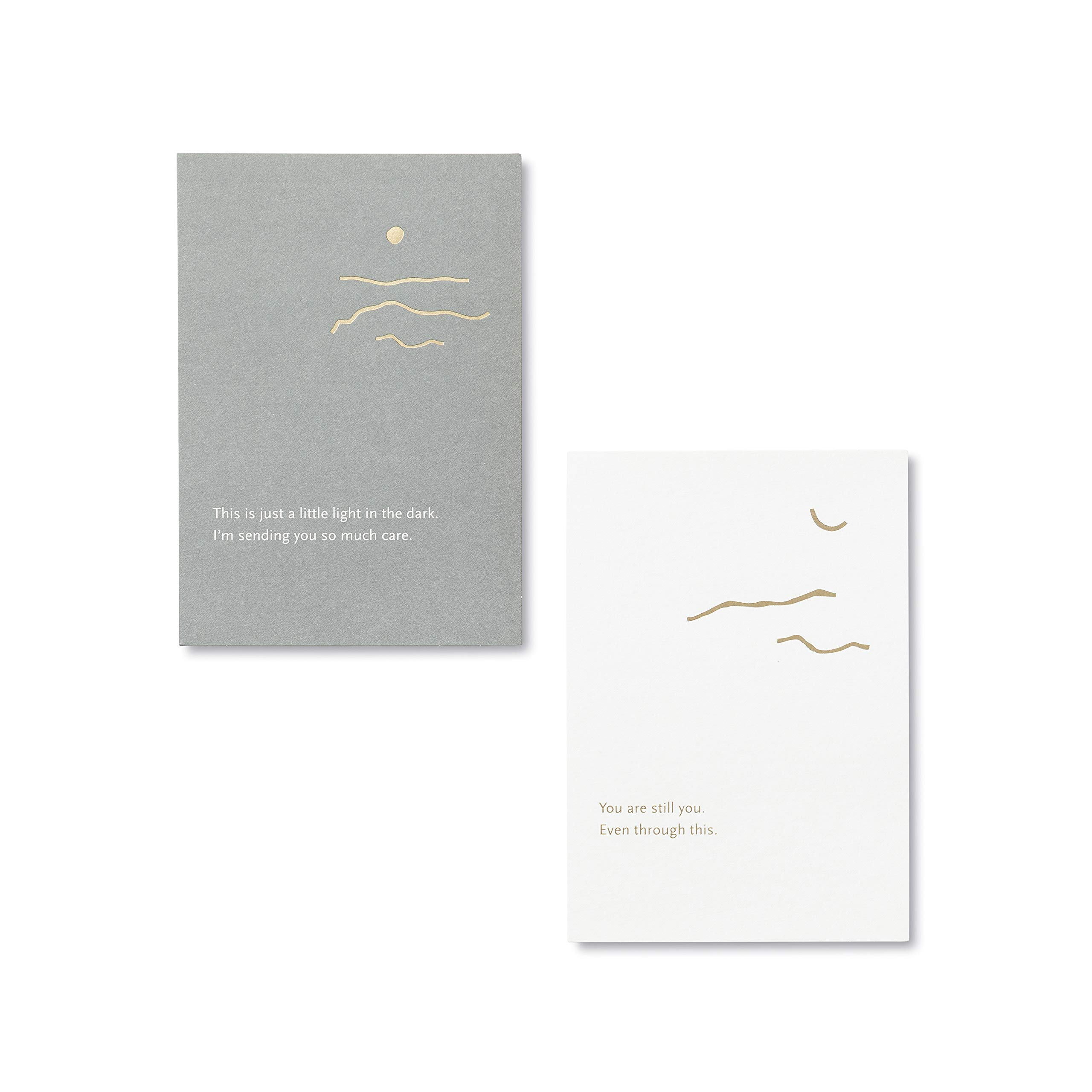 Inspiring Light in the Dark: Uplifting Boxed Note Cards for Encouragement & Support | Perfect for Gifts, Sympathy, and Thoughtful Messages