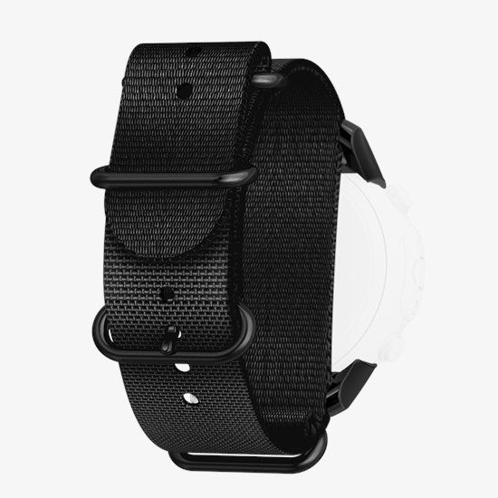 SUUNTO Q/R Textile Zulu Watch Band - Durable Nylon Strap for Outdoor & Adventure Activities - Perfect for Hiking, Running, and Military Use