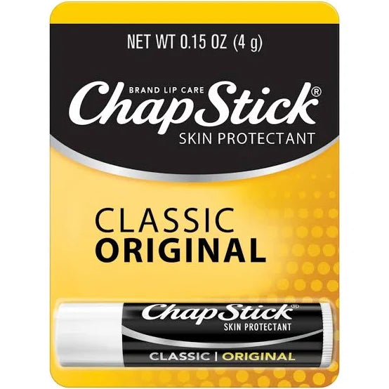 Original ChapStick Lip Balm SPF 15 - Moisturizing & Protecting for Dry, Chapped Lips - Perfect for Outdoor Activities, Winter Care & Daily Hydration