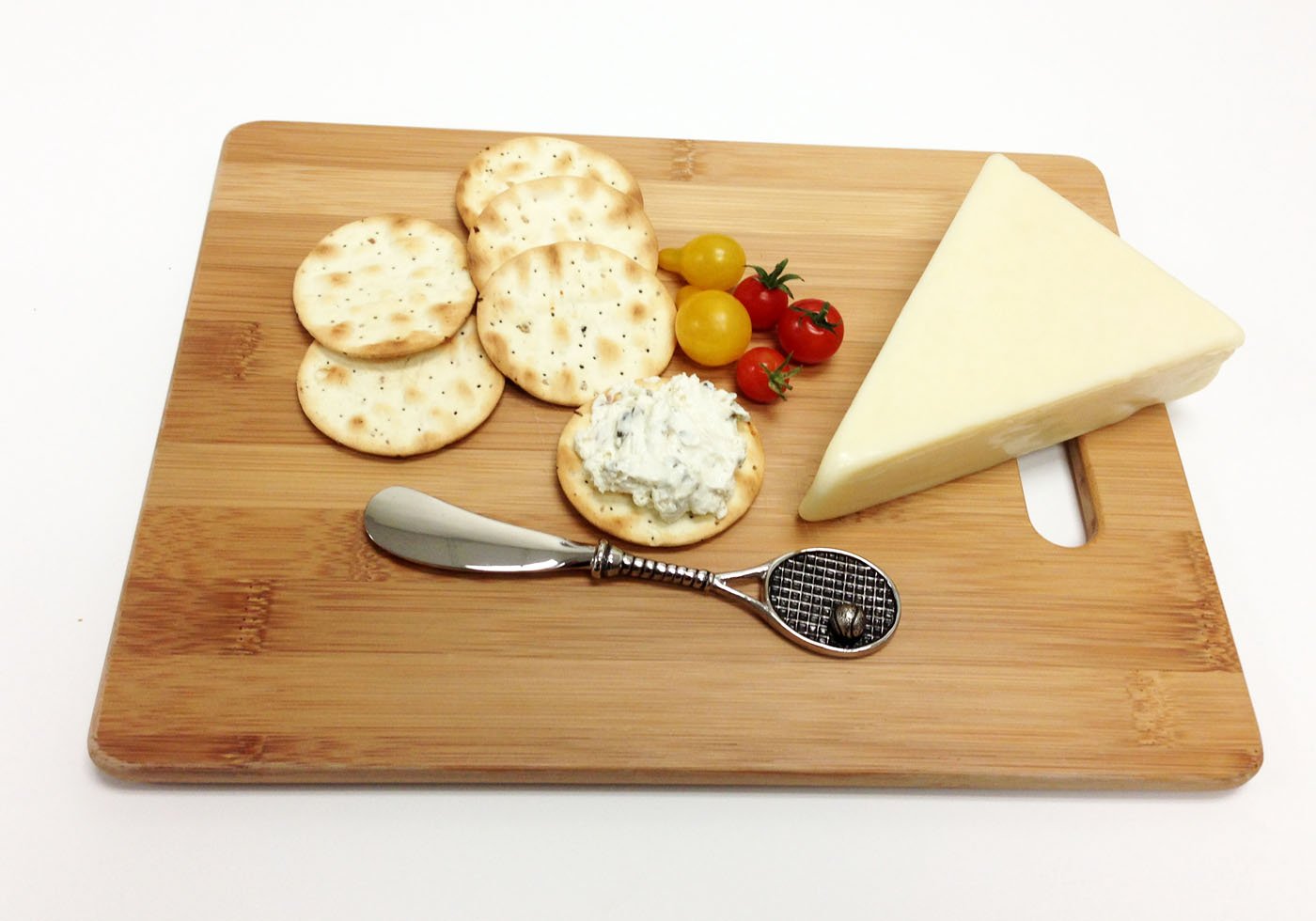 Premium 2-Piece Zinc Alloy Cheese and Butter Spreader Knife Set - Tennis Racquet Design for Elegant Cheese Platters & Charcuterie Boards | Perfect for Dinner Parties, Wine Tasting & Gourmet Entertaining