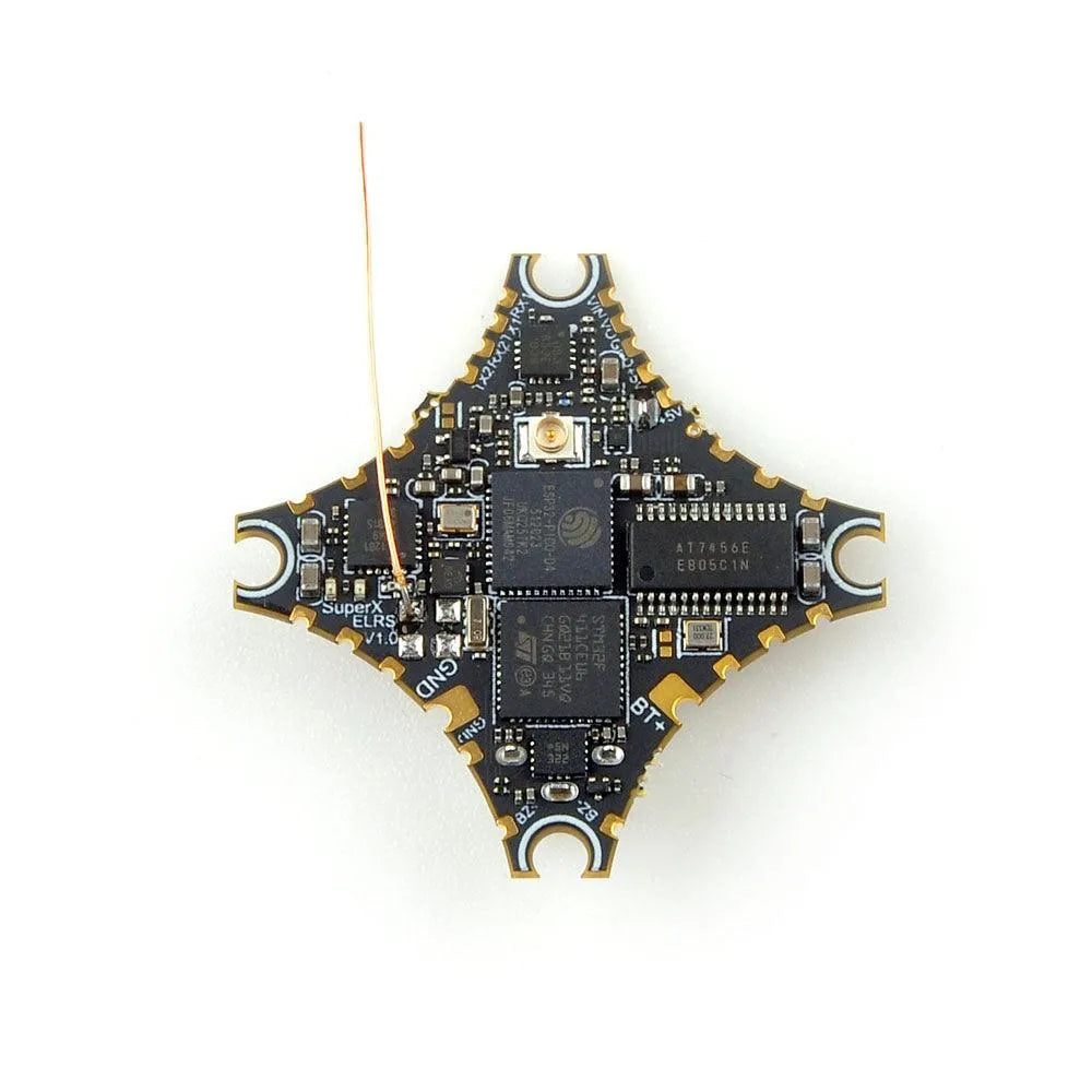 Happymodel SuperX ELRS AIO 5-in-1 Flight Controller for Mobula6 2024 Drone - FPV Racing, Freestyle & Indoor Flying - Compatible with Betaflight & ELRS 2.0