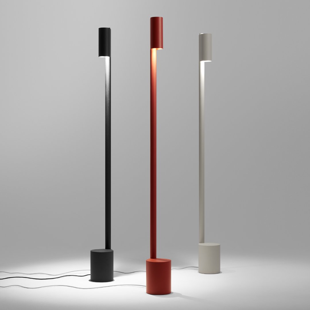 Modern LED Floor Lamp with Adjustable Brightness & Color Temperature - Perfect for Living Room, Bedroom, or Office Reading Light