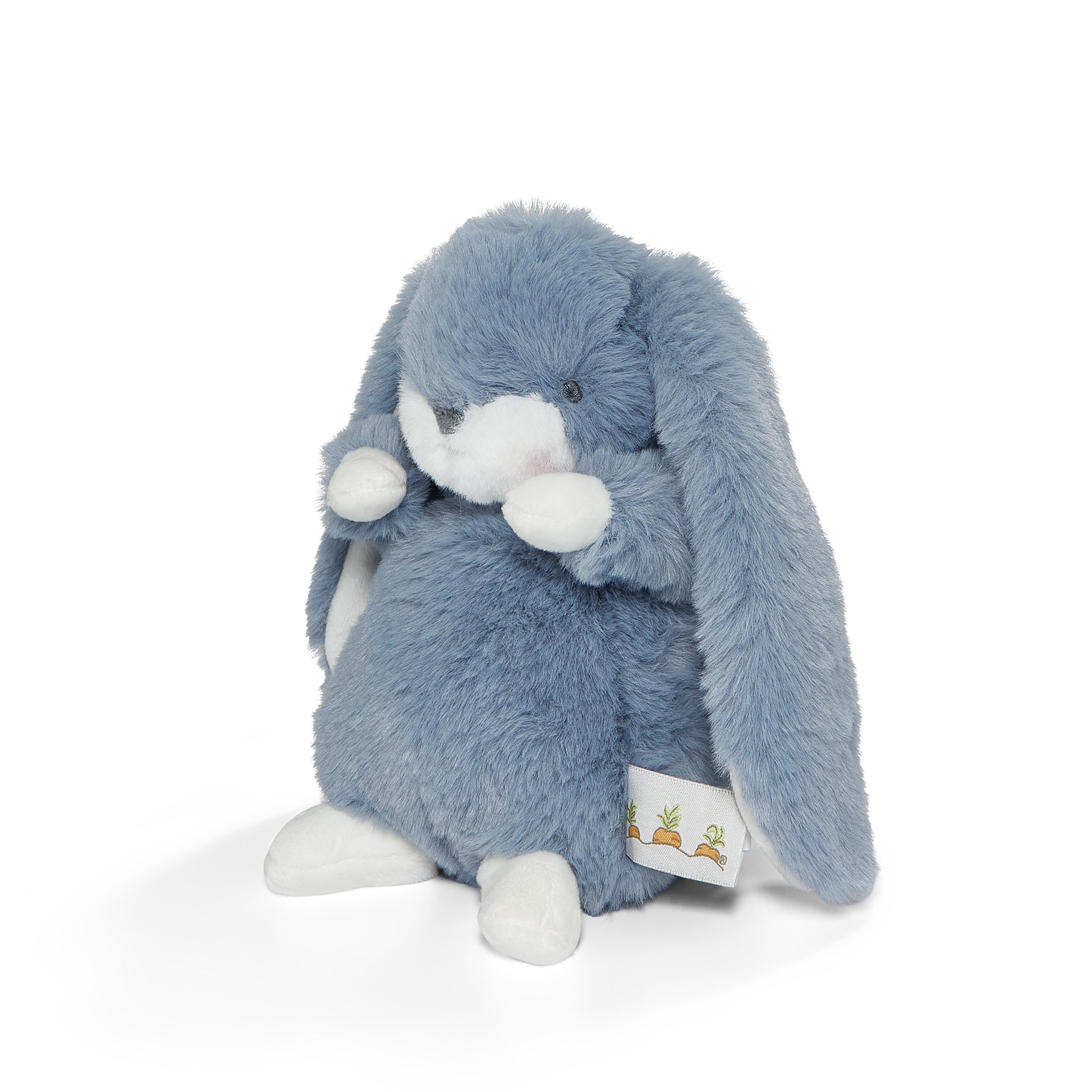 8-Piece Mini Bunny Nibble Chew Toys for Small Pets - Blue & Lavender Lustre - Perfect for Teething, Boredom Relief, and Cage Enrichment