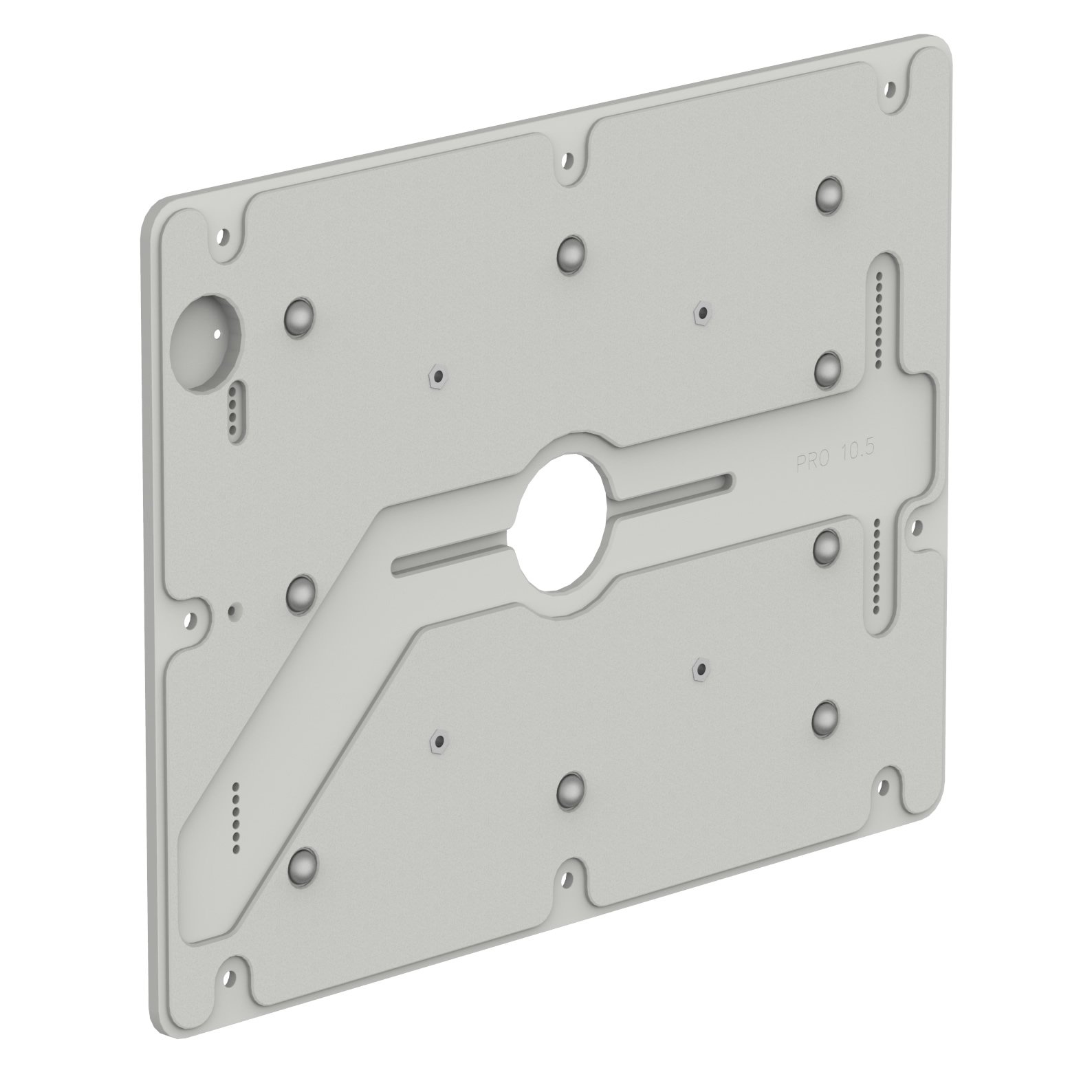 VidaMount Light Grey VESA Mount Enclosure for iPad Pro 10.5