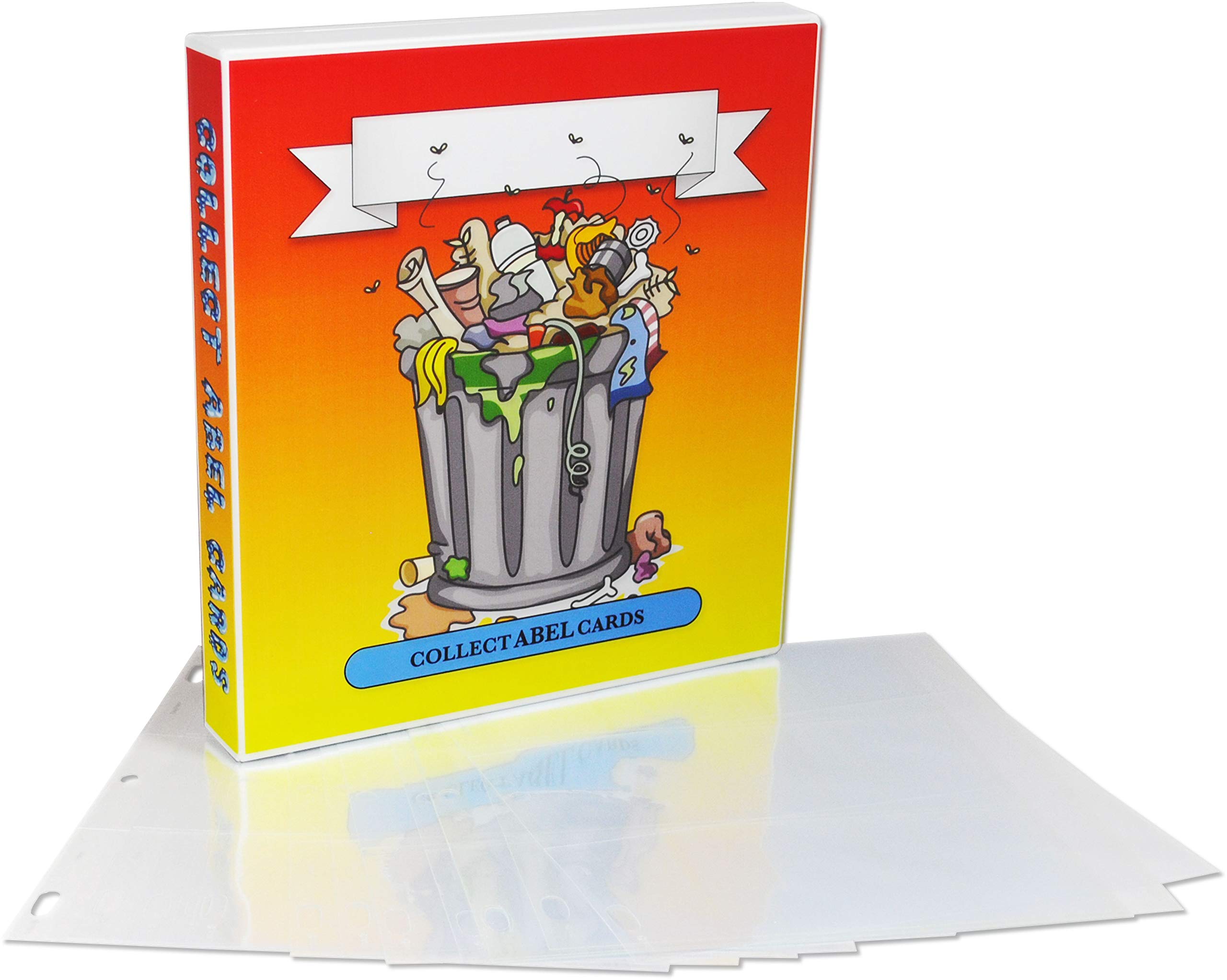UniKeep Garbage Pail Kids GPK Themed Collectible Card Binder with 20 Card Pages - Premium Trading Card Organizer for Collectors | Perfect for Storage, Display & Trading Card Games