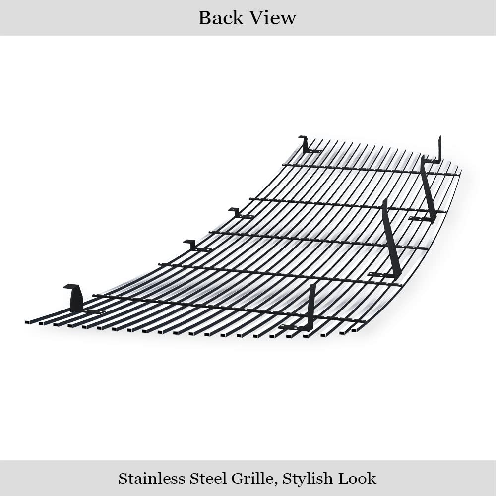 APS Stainless Steel Chrome Billet Front Grill Grille Insert Compatible with Ram 2500/3500 2013-2018 (D86330A) - Upgrade Your Truck's Style for Off-Road & Daily Driving