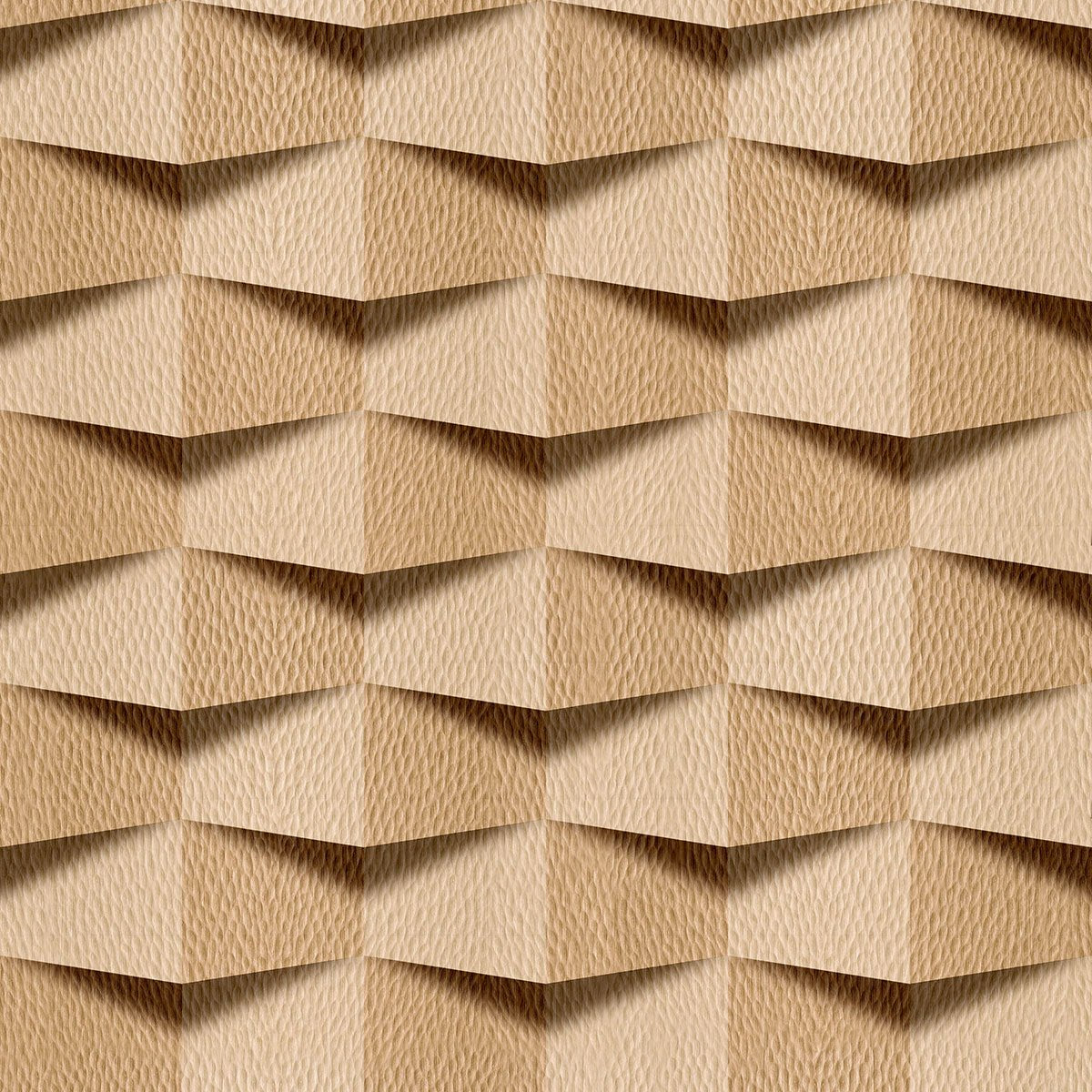 Brown Faux Wood Peel and Stick Wallpaper - Removable Self-Adhesive Vinyl Wall Covering for Bedroom, Living Room, Kitchen Decor