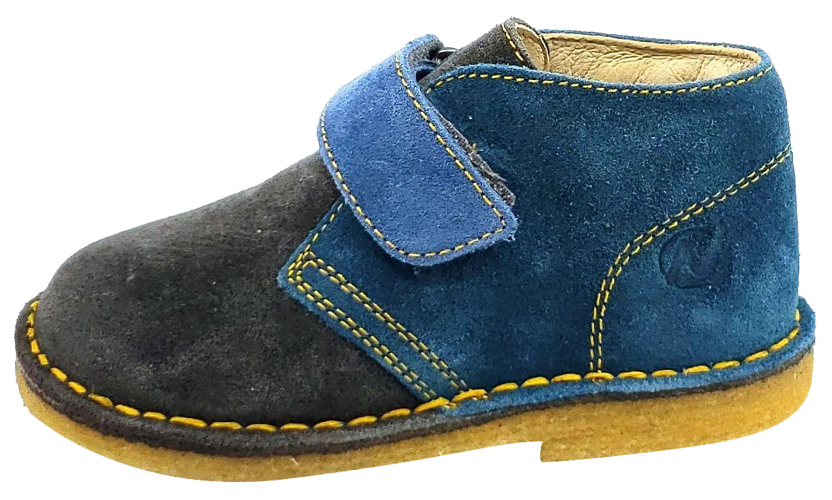 Naturino Boys Chukka Boots - Stylish & Comfortable Kids Ankle Boots for School & Outdoor Play | Denim & Anthracite Color Options