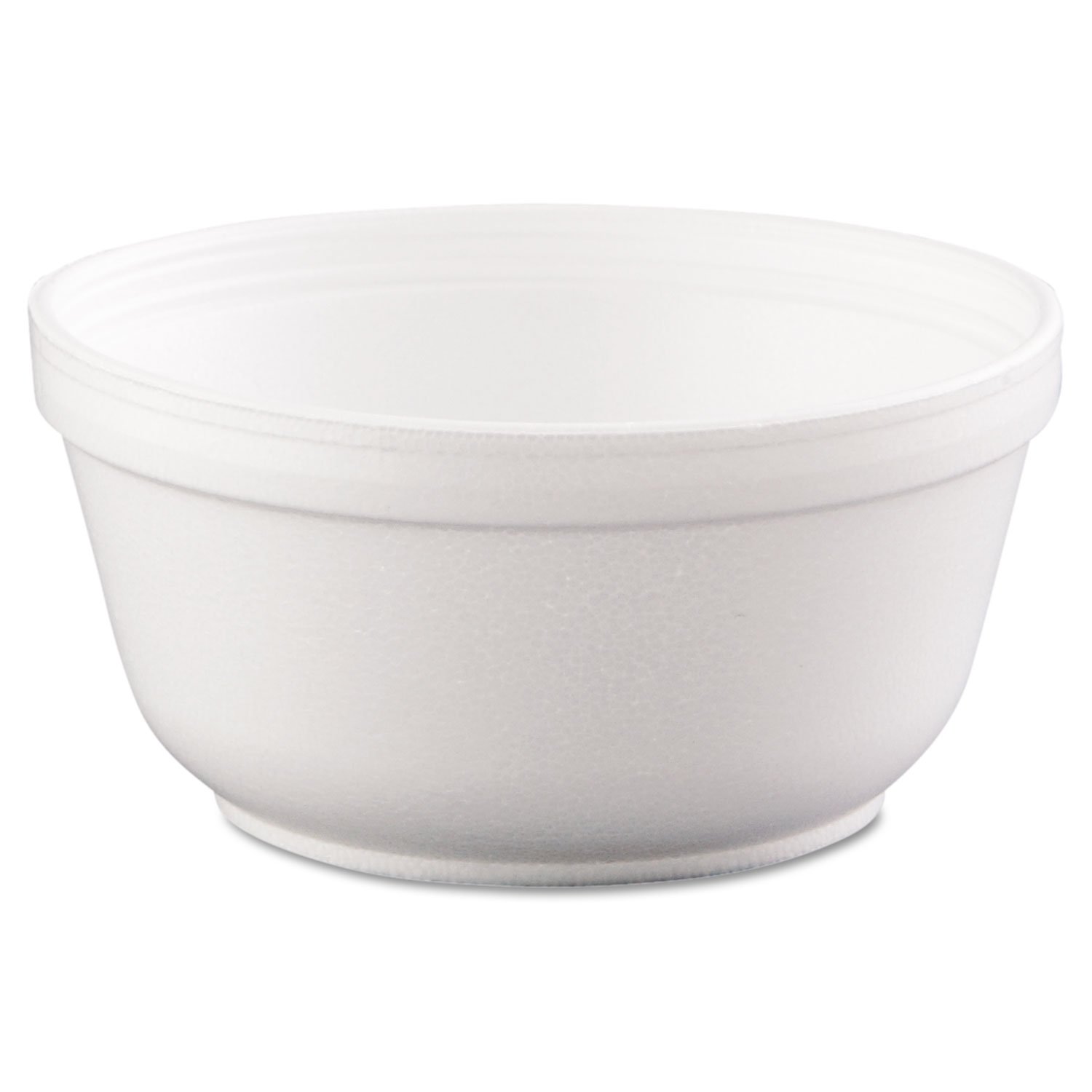 DART 12B32 Insulated Foam Bowls 12oz White - 50 Pack (20 Packs/Carton) - Perfect for Parties, Picnics, and Takeout Food Service