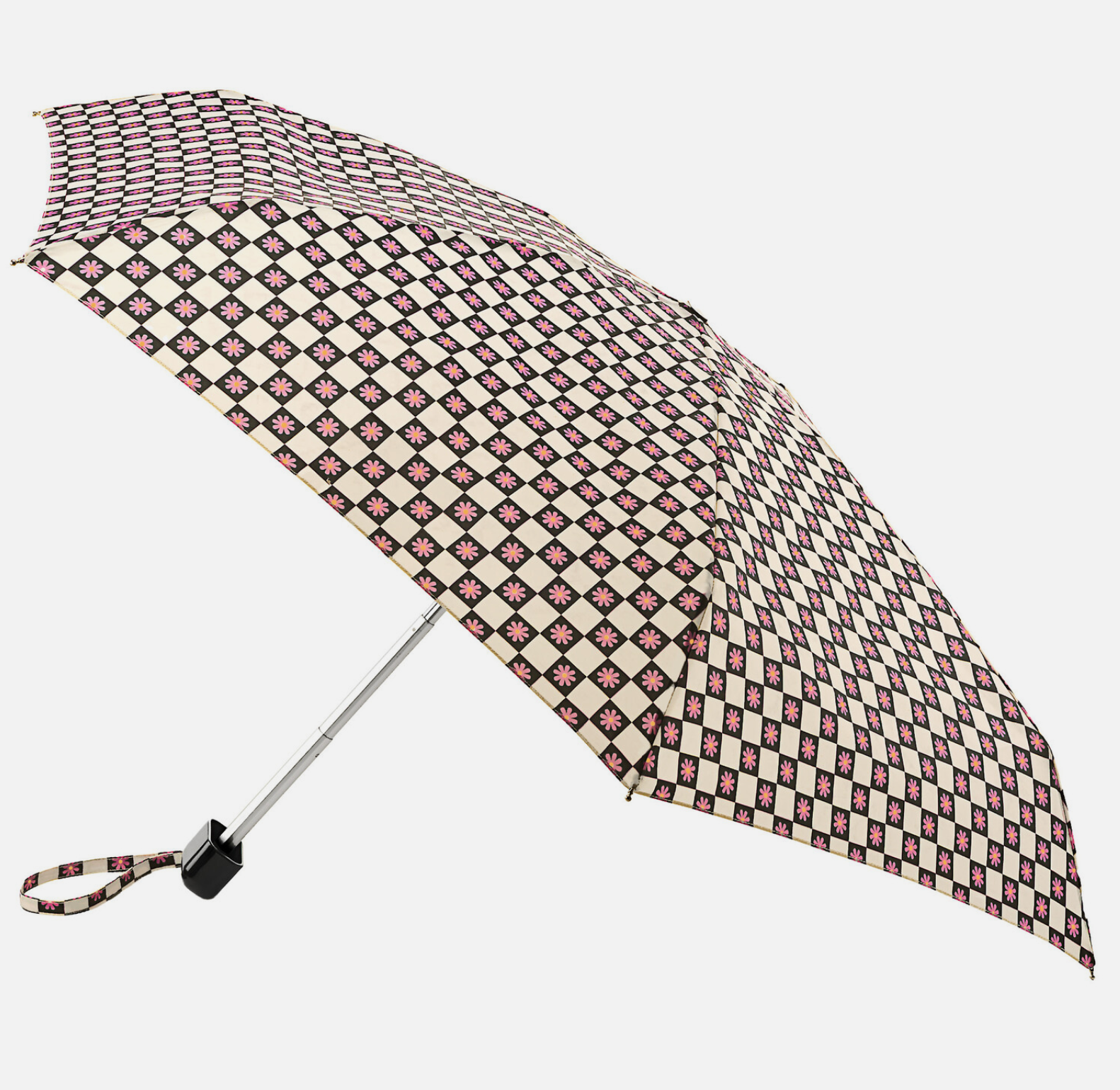 Fulton Tiny 2 Compact Travel Umbrella - Lightweight & Windproof for Women & Men - Perfect for Commuting, Travel & Outdoor Activities