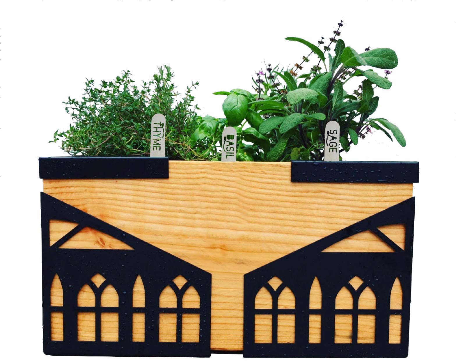 GardenFrame™ Farmhouse Raised Garden Bed Kit - Outdoor Large Planter Box for Flowers, Vegetables & Herbs | Perfect for Backyard, Patio & Urban Gardening