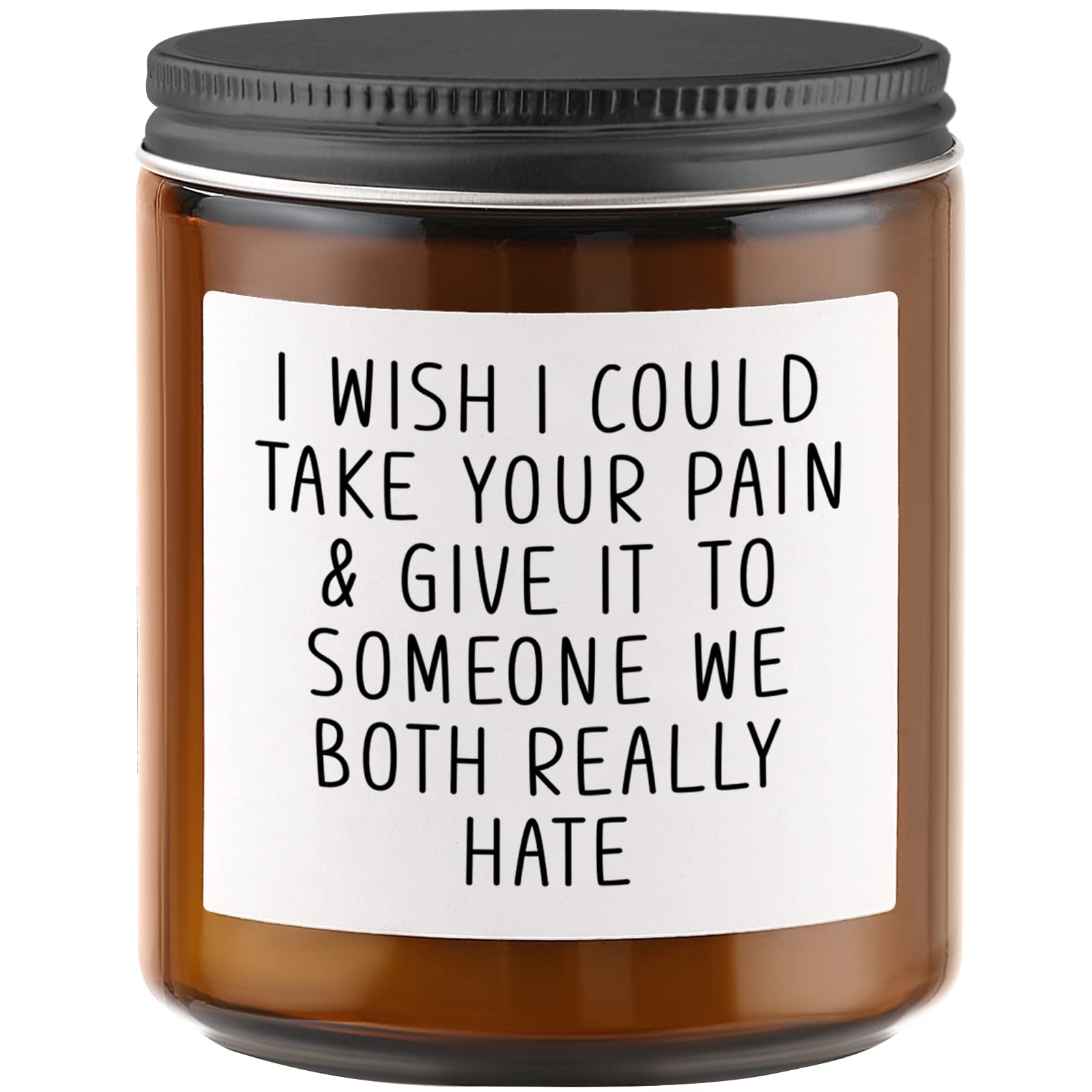 Get Well Soon Gifts for Women & Men - Thoughtful Sympathy Candles for Recovery After Surgery, Illness, or Loss - Inspirational Gifts for Cancer Patients, Grieving, Condolence, Divorce & Miscarriage - Perfect for Hospital Visits, Home Comfort & Emotional Support