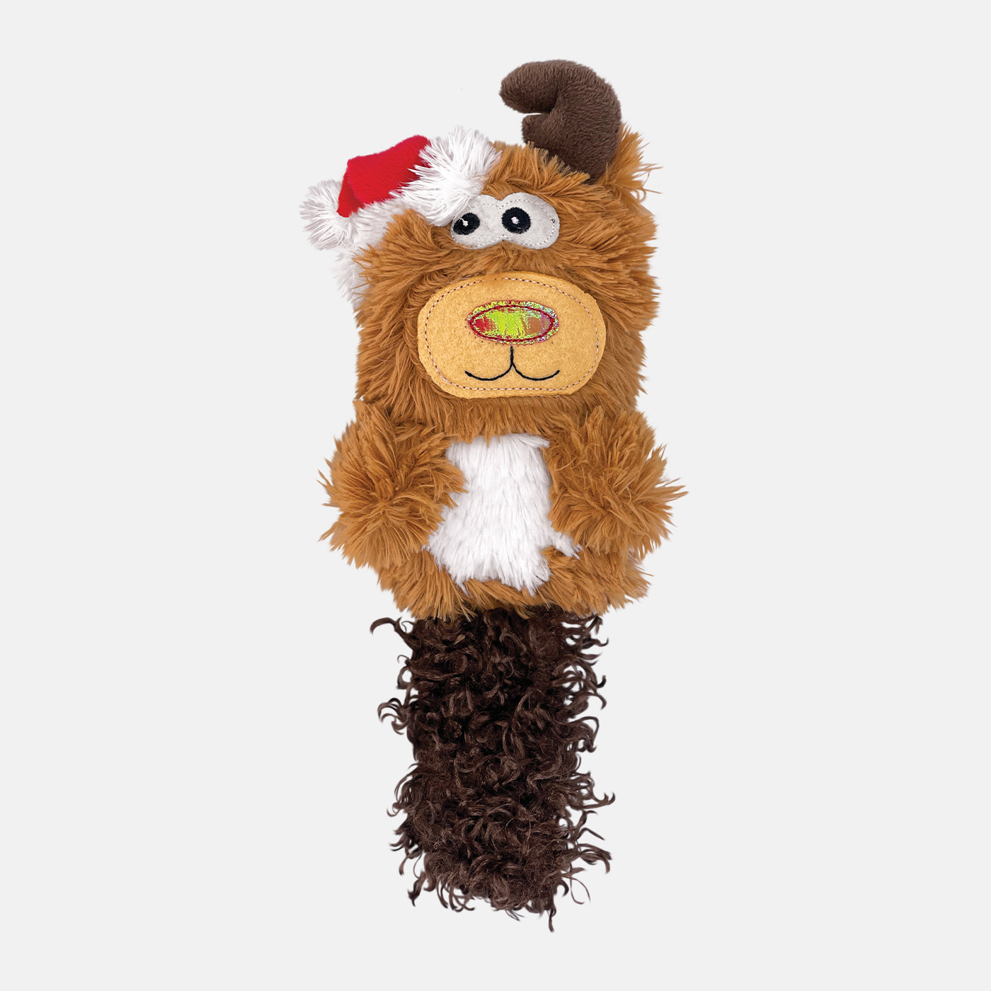 KONG Holiday Kickeroo Dog Toy - Durable Chew Toy for Small & Large Dogs, Perfect for Christmas & Festive Playtime