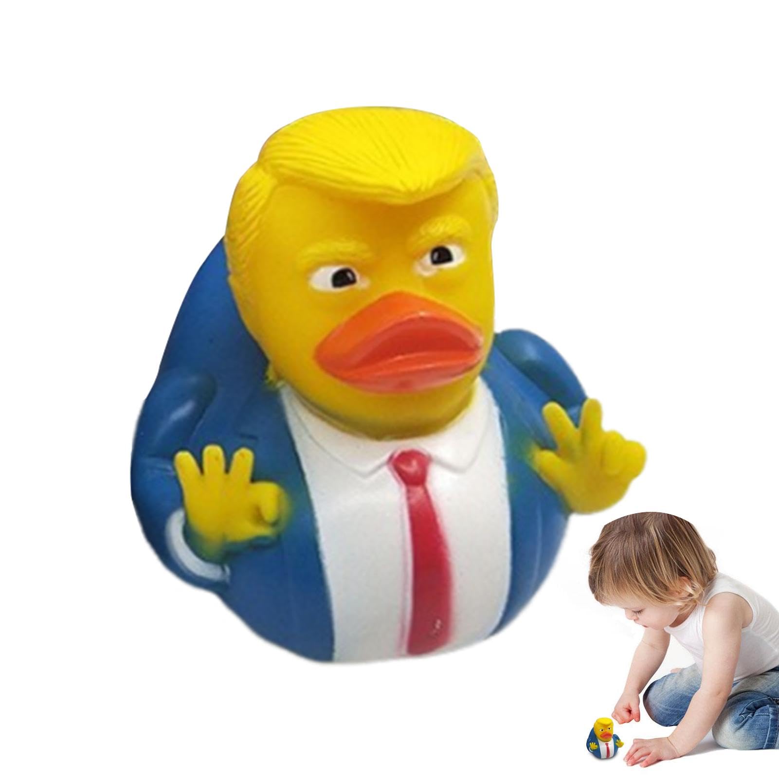 **Yellow Rubber Duck Bath Toys for Kids - 3.14 Inch Cute Floating Duckies for Bathtub, Pool & Party Favors - Squeaky Shower Toys for Toddlers & Preschoolers (Perfect for Bath Time Fun, Baby Showers & Pool Parties)**