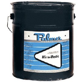 Palmer PM205 Mirro-Mastic 5 Gallon Can - High-Performance Mirror Adhesive for DIY Projects & Professional Installations