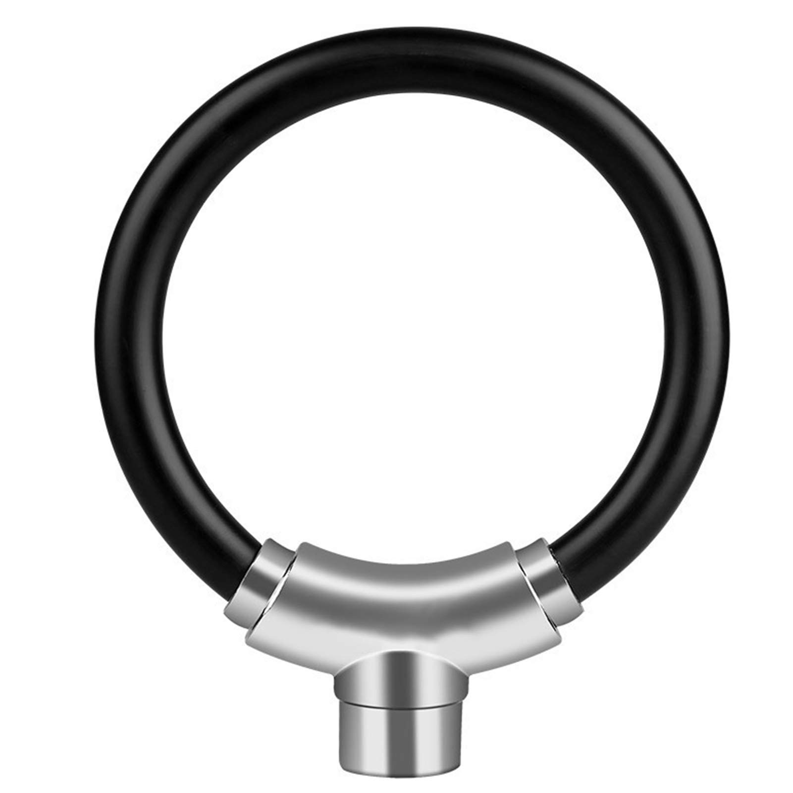 SONGBIRDTH Anti-Theft Stainless Steel Bike Lock - Heavy Duty Round Zinc Alloy Bicycle Security Lock for Road Bikes & Mountain Bikes | Durable Cycling Accessory for Commuting, Parking & Outdoor Adventures