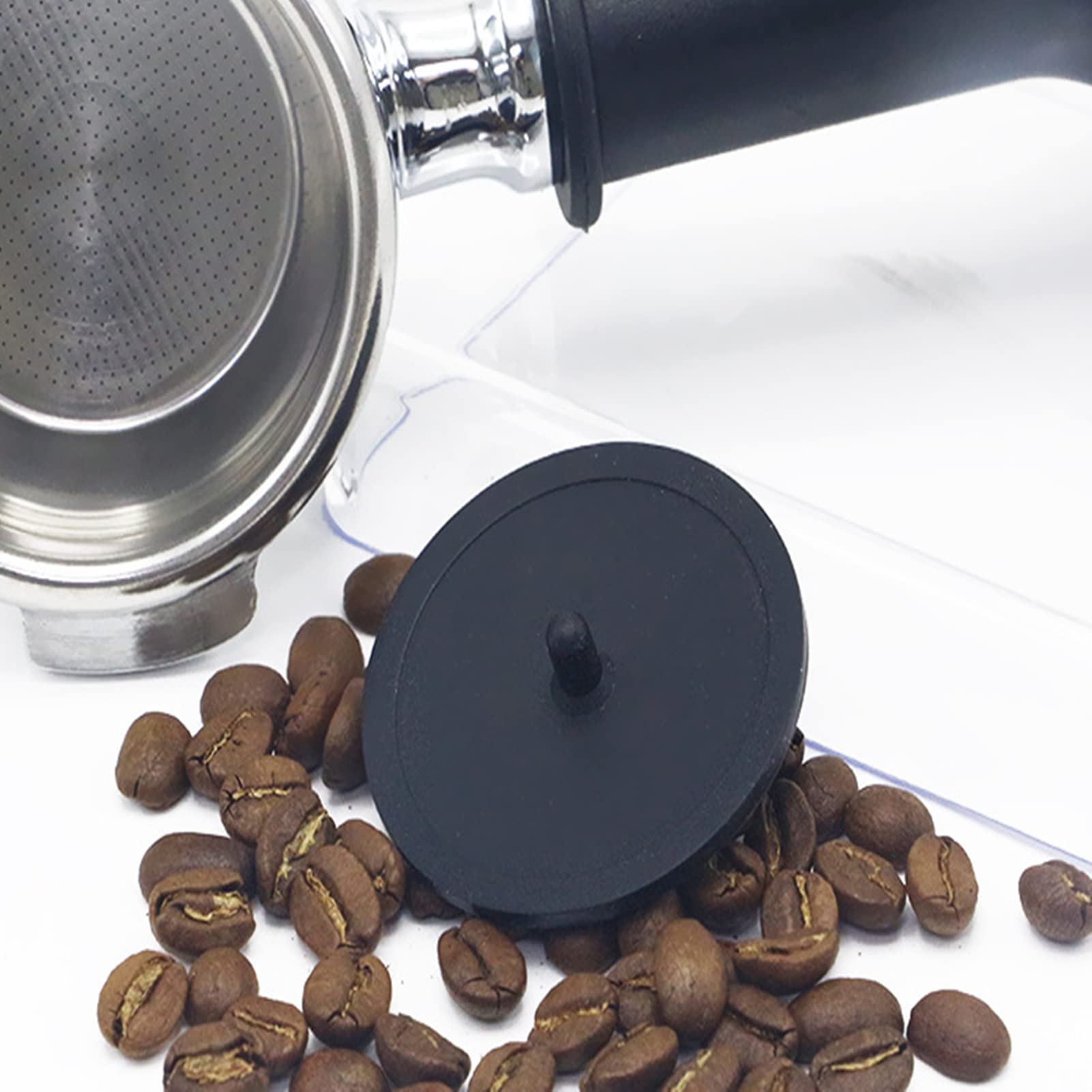 Espresso Machine Rubber Backflush Disk - Blind Filter & Coffee Pad for Professional Espresso Cleaning | Compatible with Most Espresso Machines | Perfect for Barista Maintenance & Home Coffee Brewing