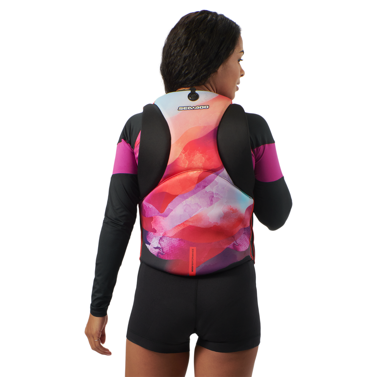 Airflow Sunset Edition PFD Life Jacket - USCG Approved Comfortable Inflatable Life Vest for Boating, Kayaking & Water Sports