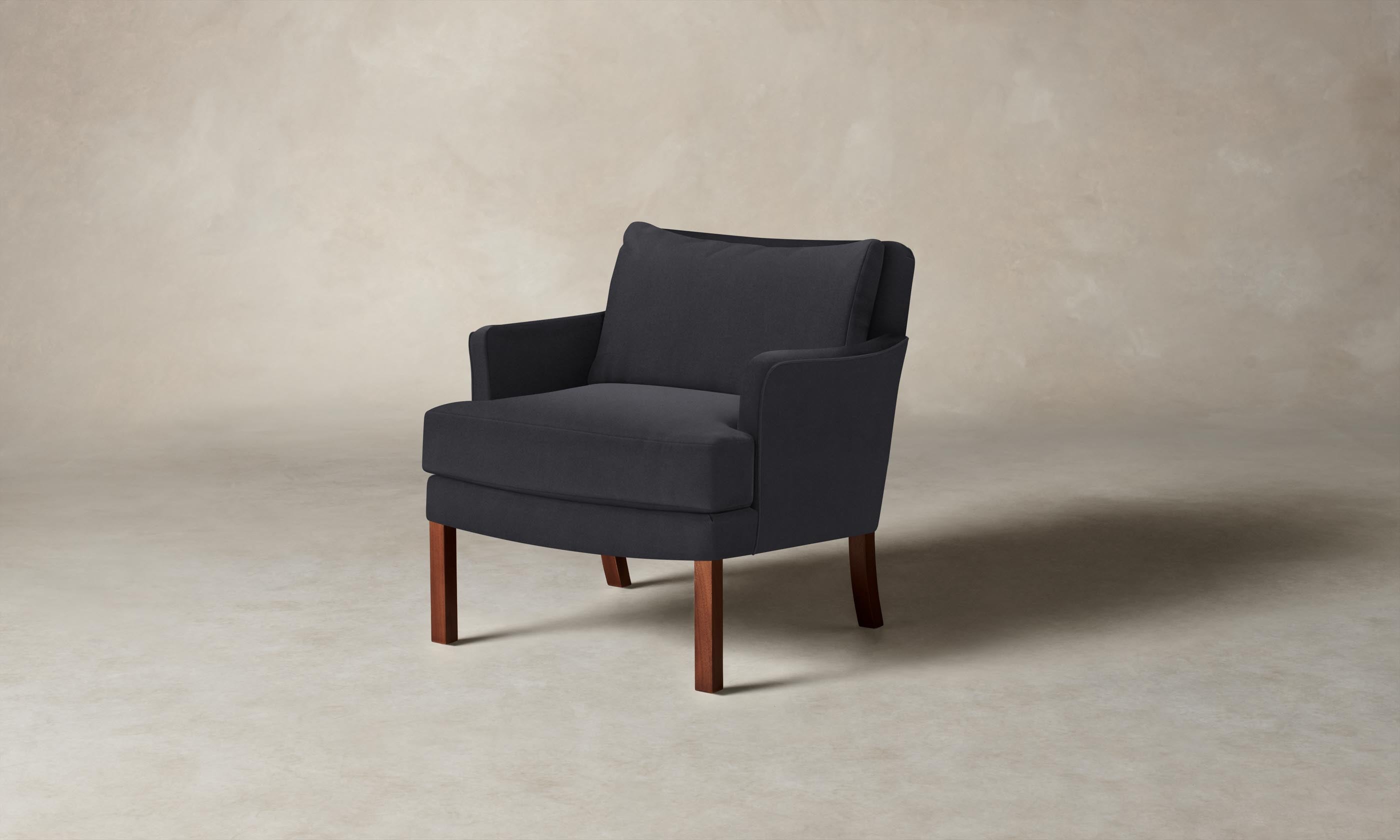 Kaye Chair - Premium Performance Velvet Flannel Upholstered Accent Chair for Living Room, Bedroom & Office - Soft & Stylish Seating Solution