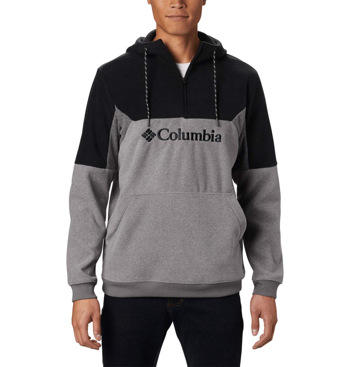 Columbia Men's Fleece Hooded Jacket - Lightweight, Warm & Comfortable for Outdoor Activities, Hiking & Casual Wear